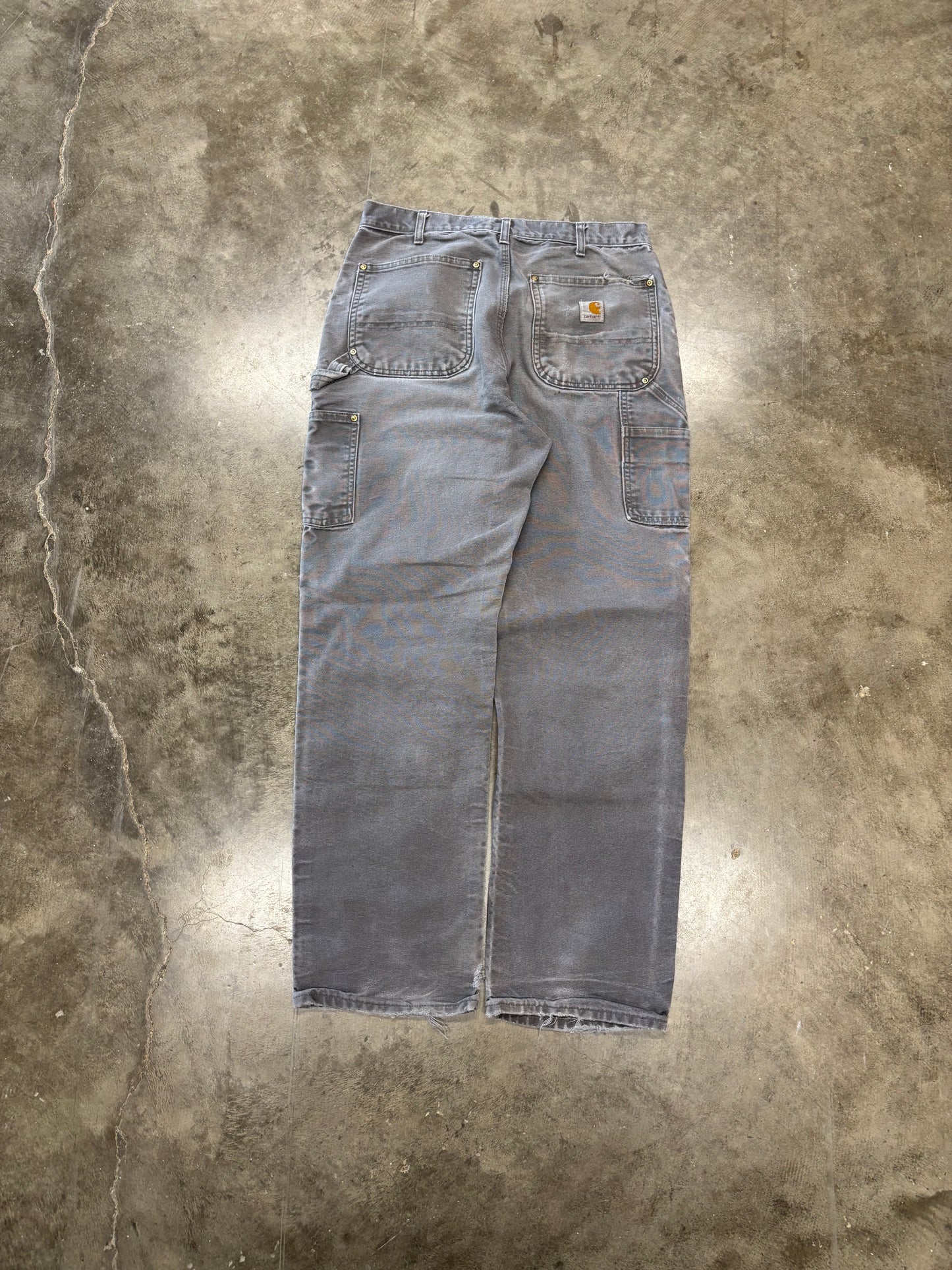 Grey carhartt double knees