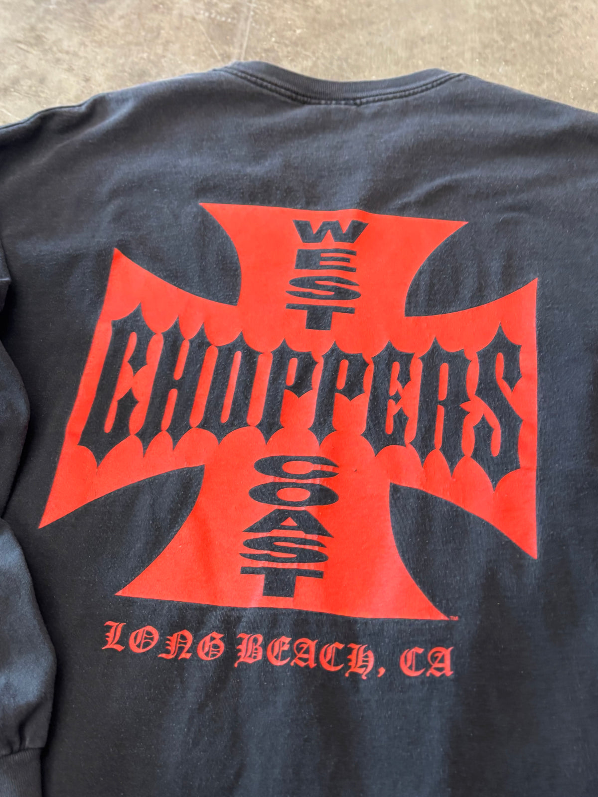 Vintage WCC CFL skull long sleeve size xxl