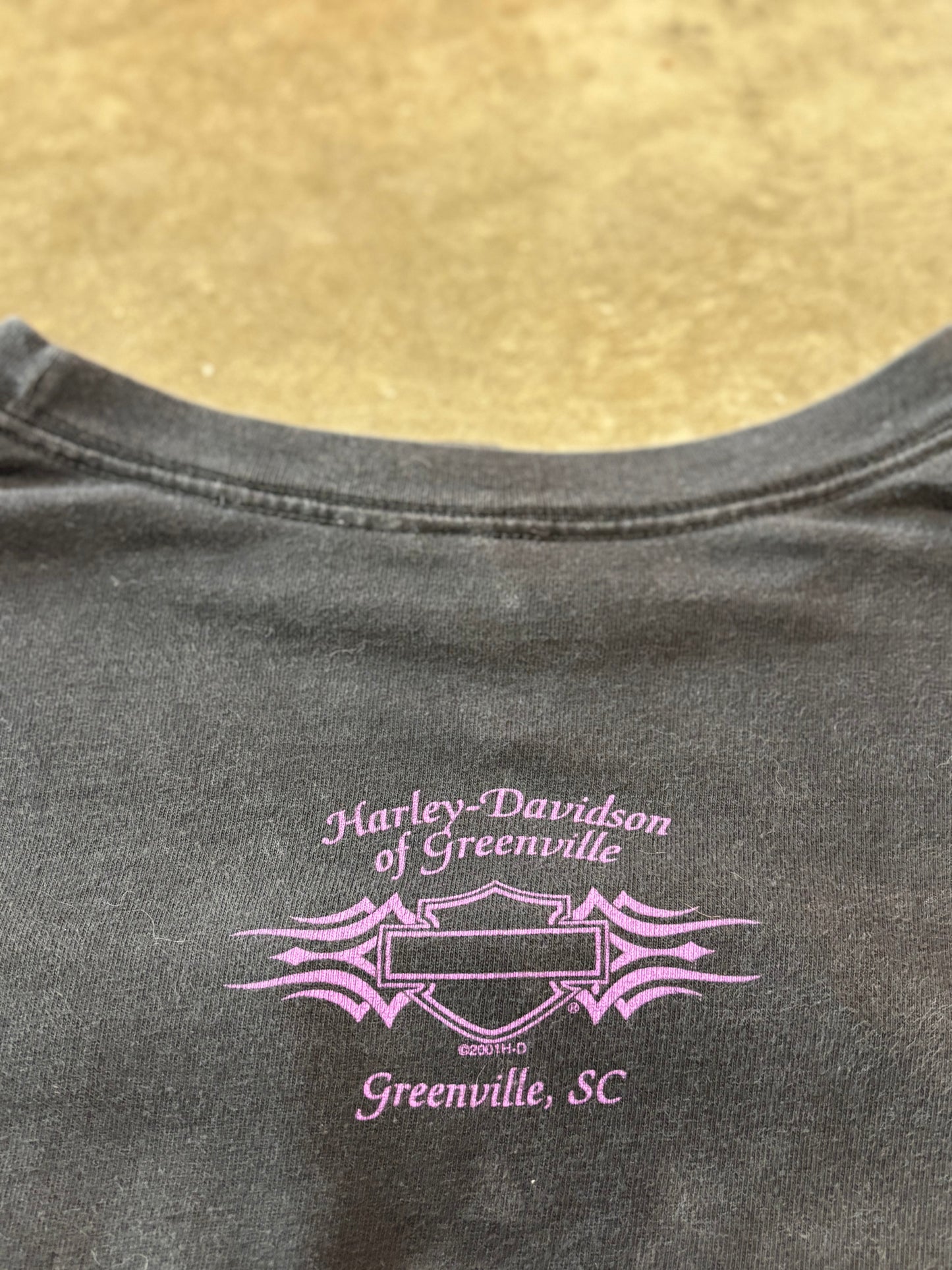 Vintage Harley Purple Lightning long sleeve size xl