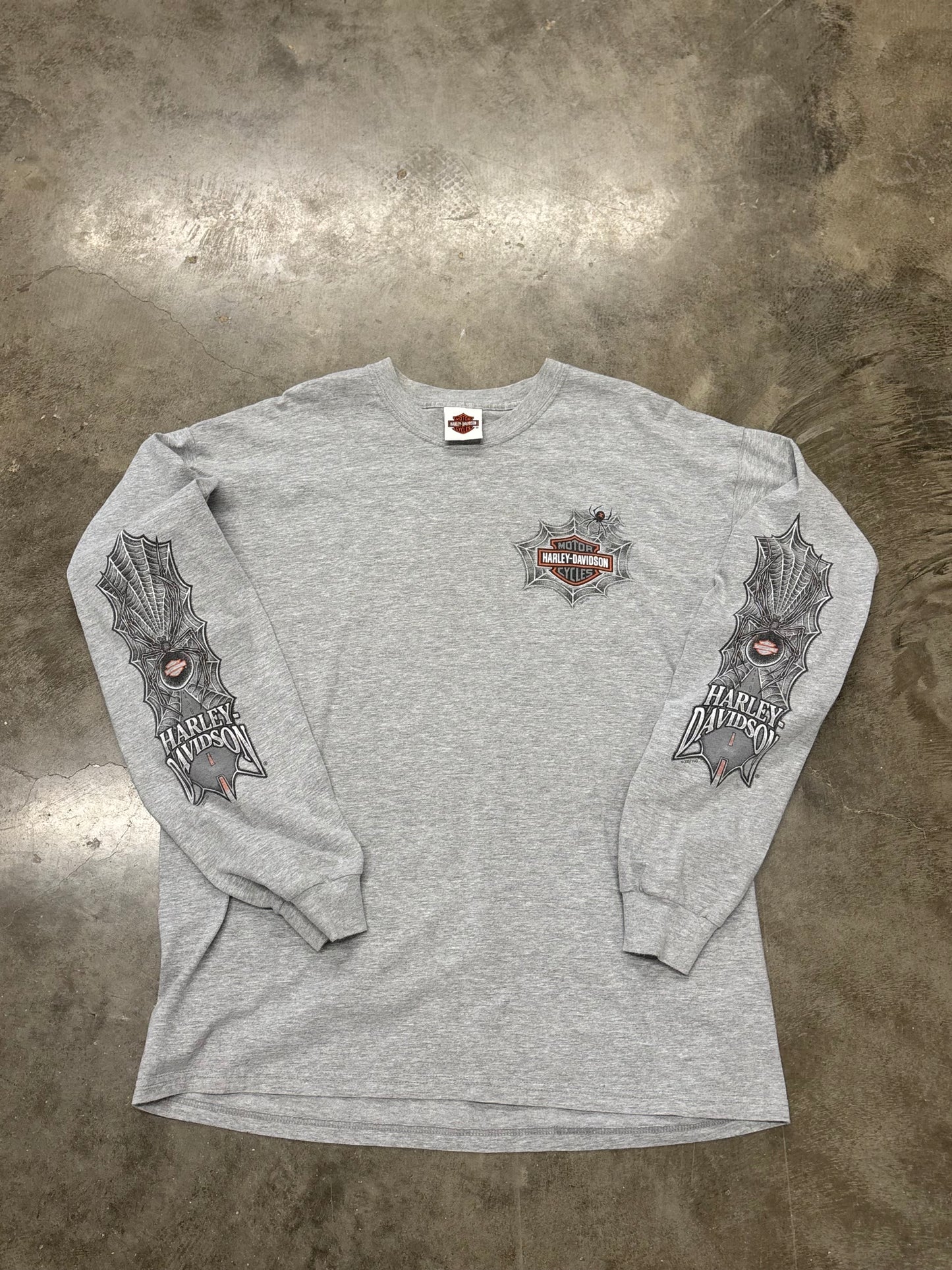 Harley Davidson spiderweb shirt size extra large
