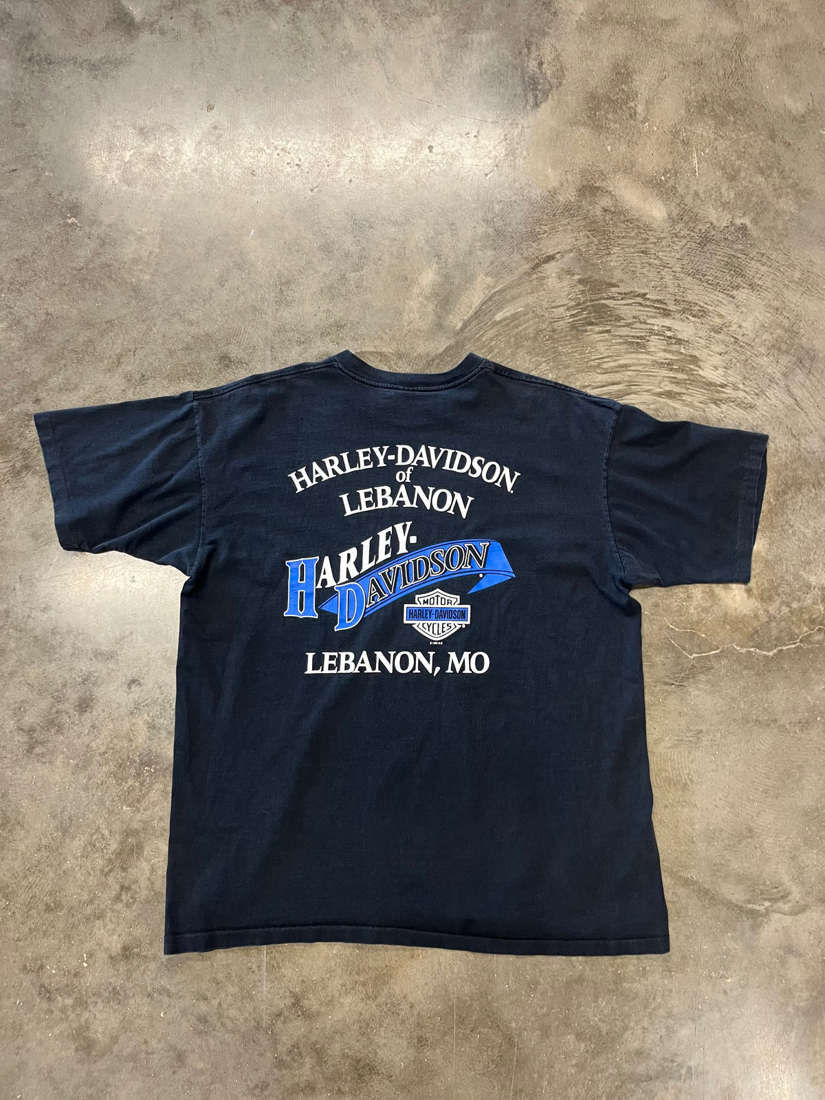 Vintage Harley Davidson Evolution Revolution Lightning shirt size xxl