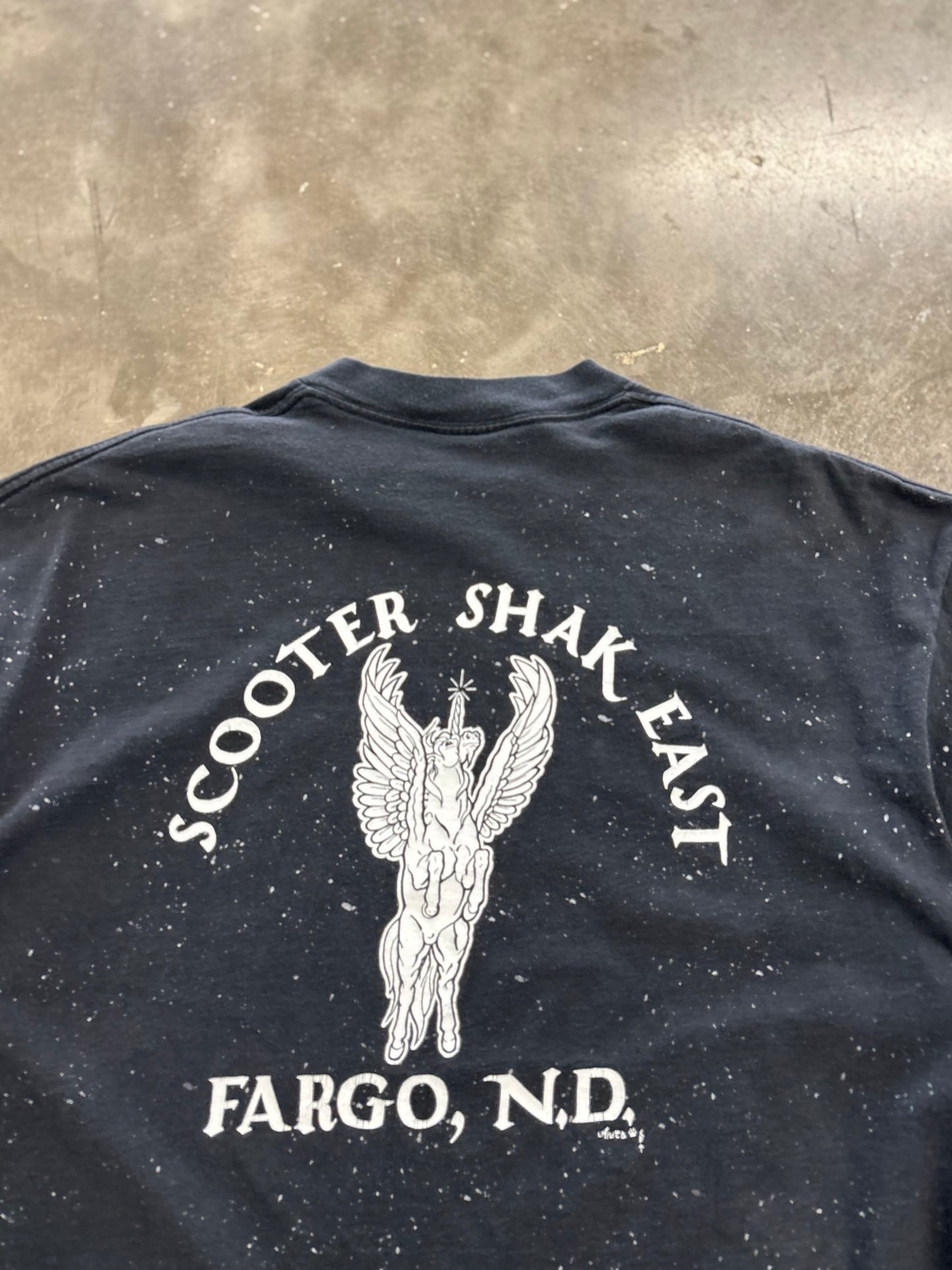 Vintage Biker girl shirt size xl