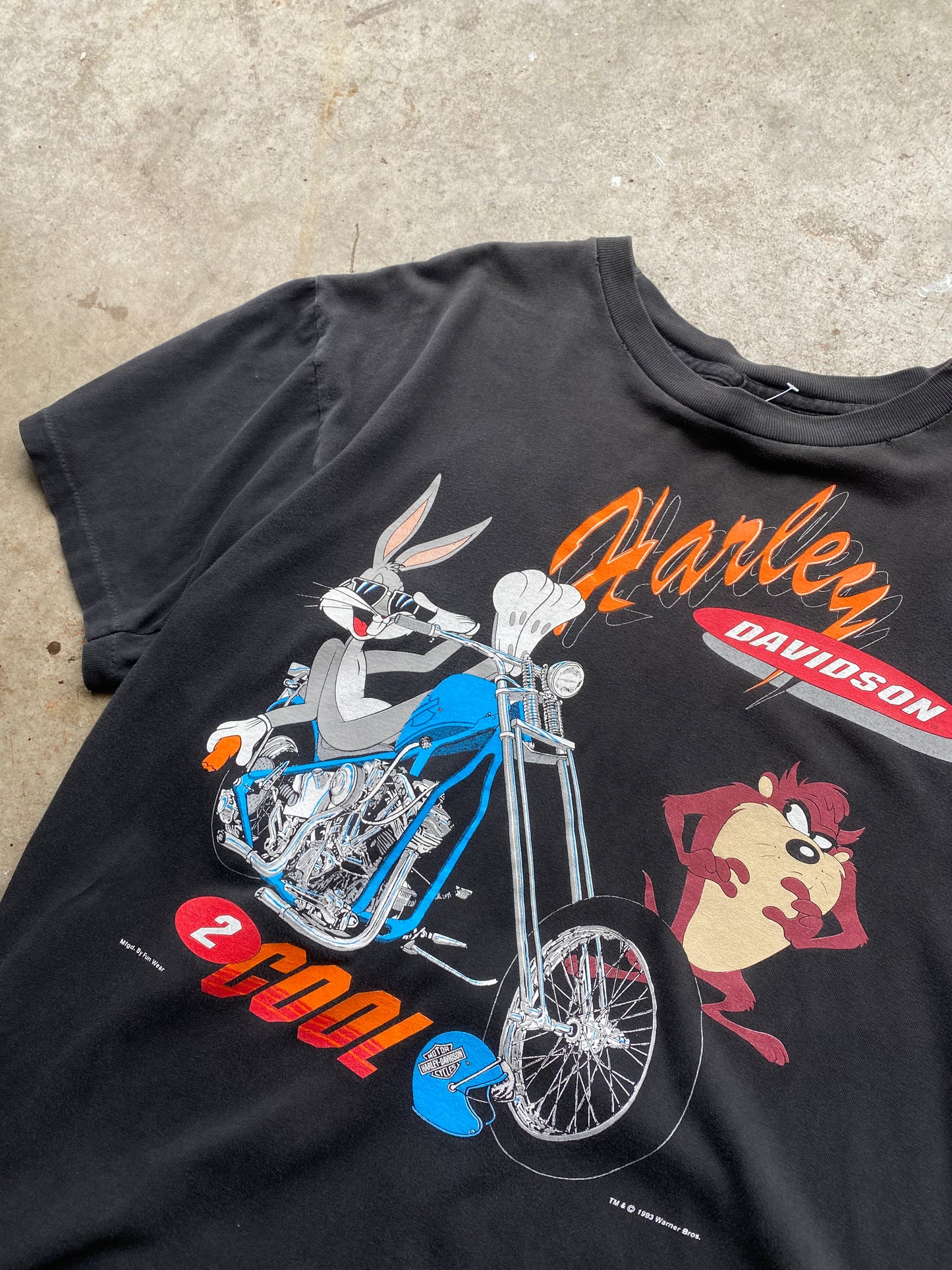 Vintage Harley Davidson Looney Tunes shirt size extra large