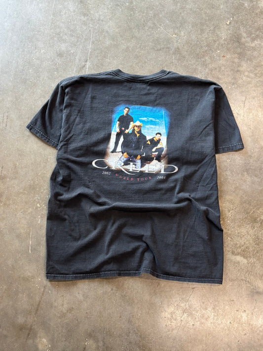 Vintage Creed Weathered band shirt size xl