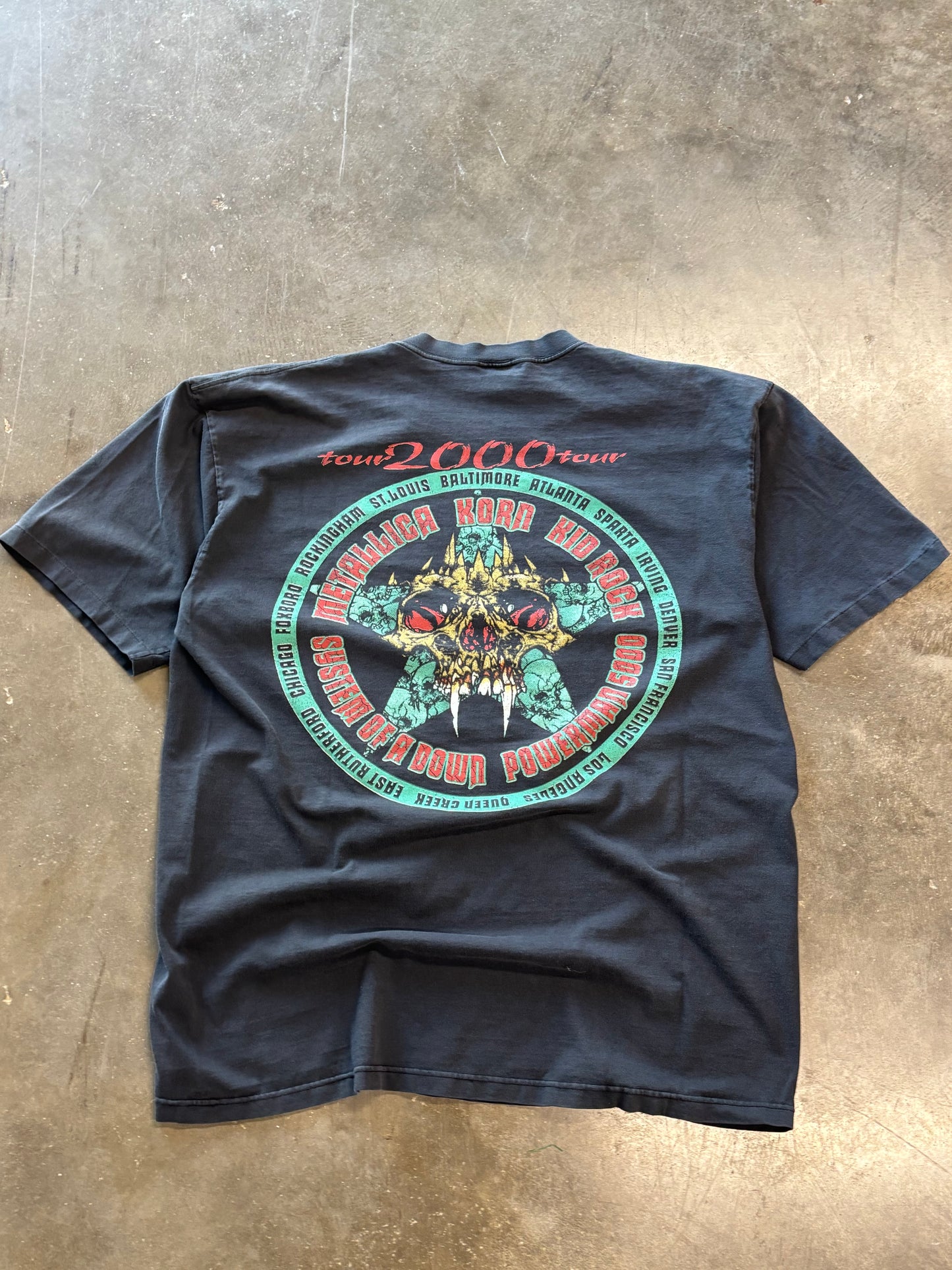 Vintage Metallica Pushead shirt size xl