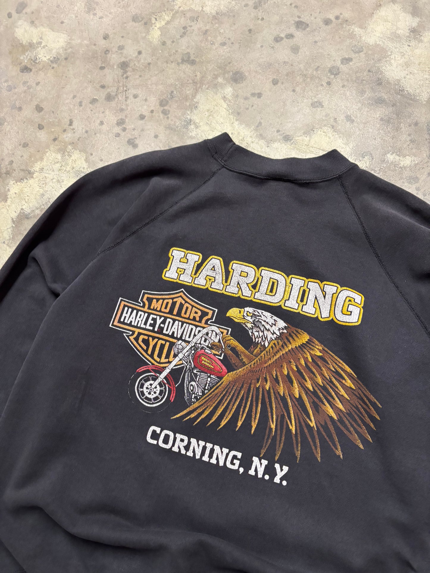 Vintage Harley Davidson wolf Crewneck size XL