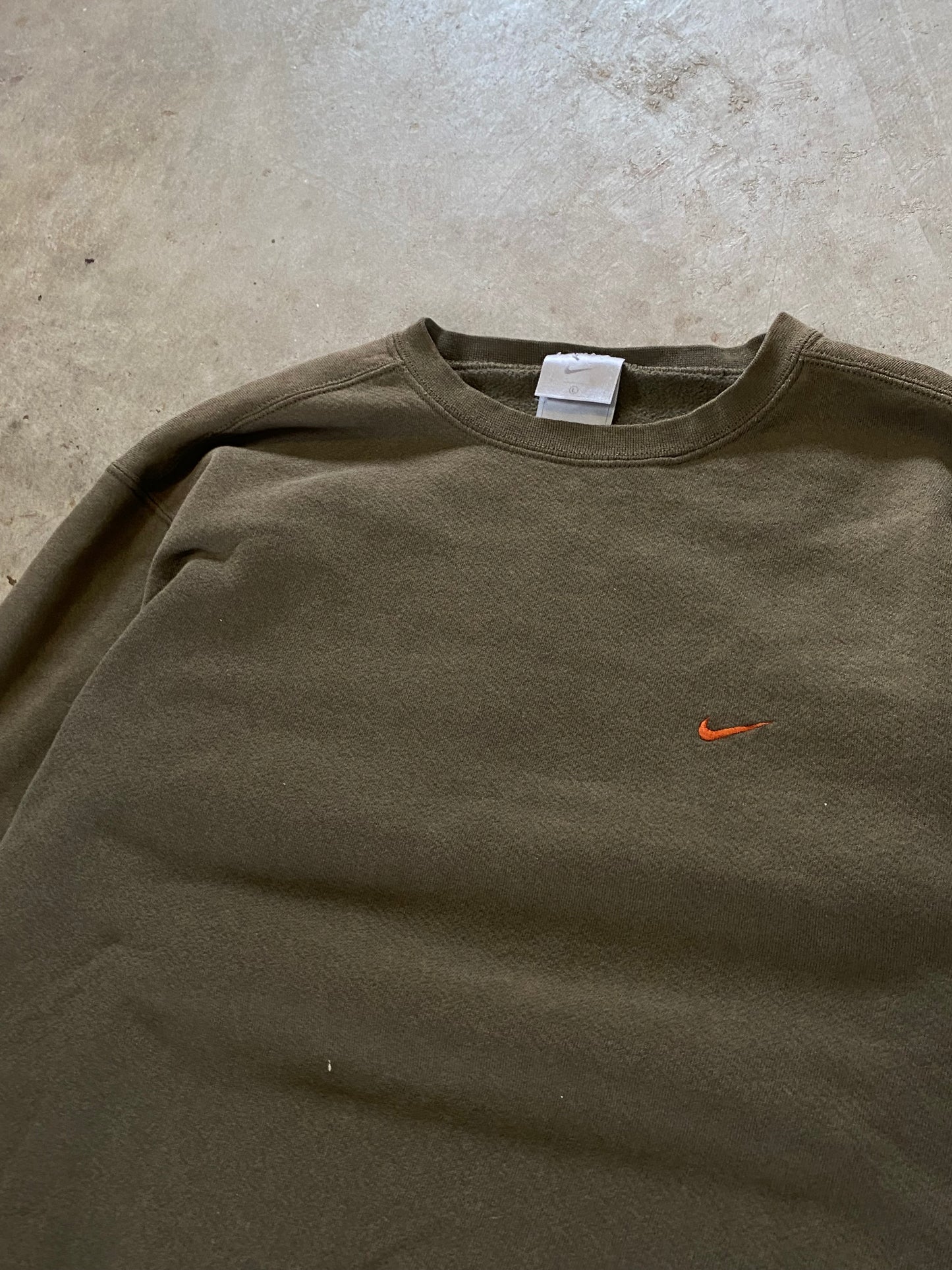 Vintage Brown Nike Earth Tone Sweatshirt Size large