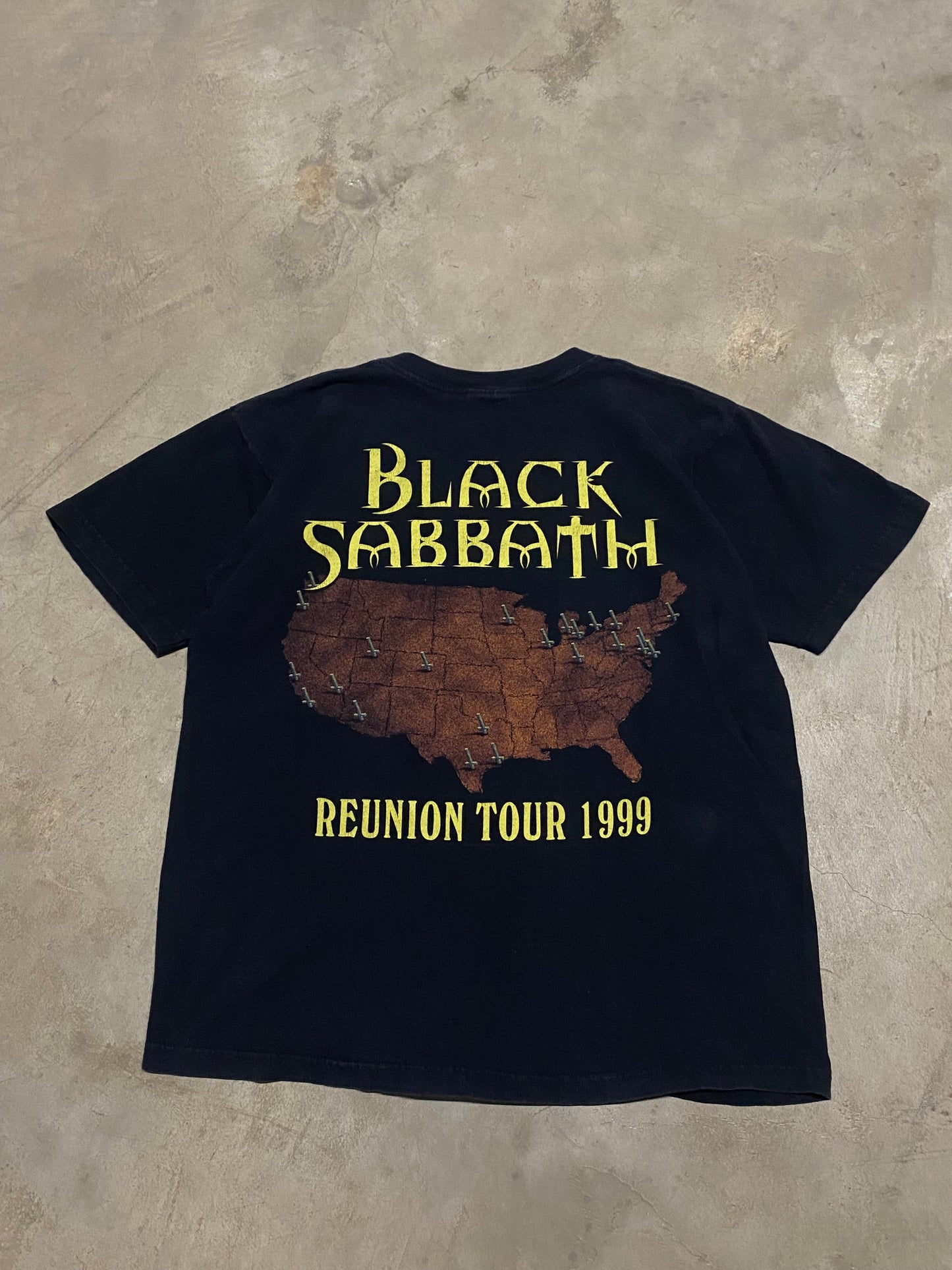 Vintage Black Sabbath 1999 Tour shirt Size Large