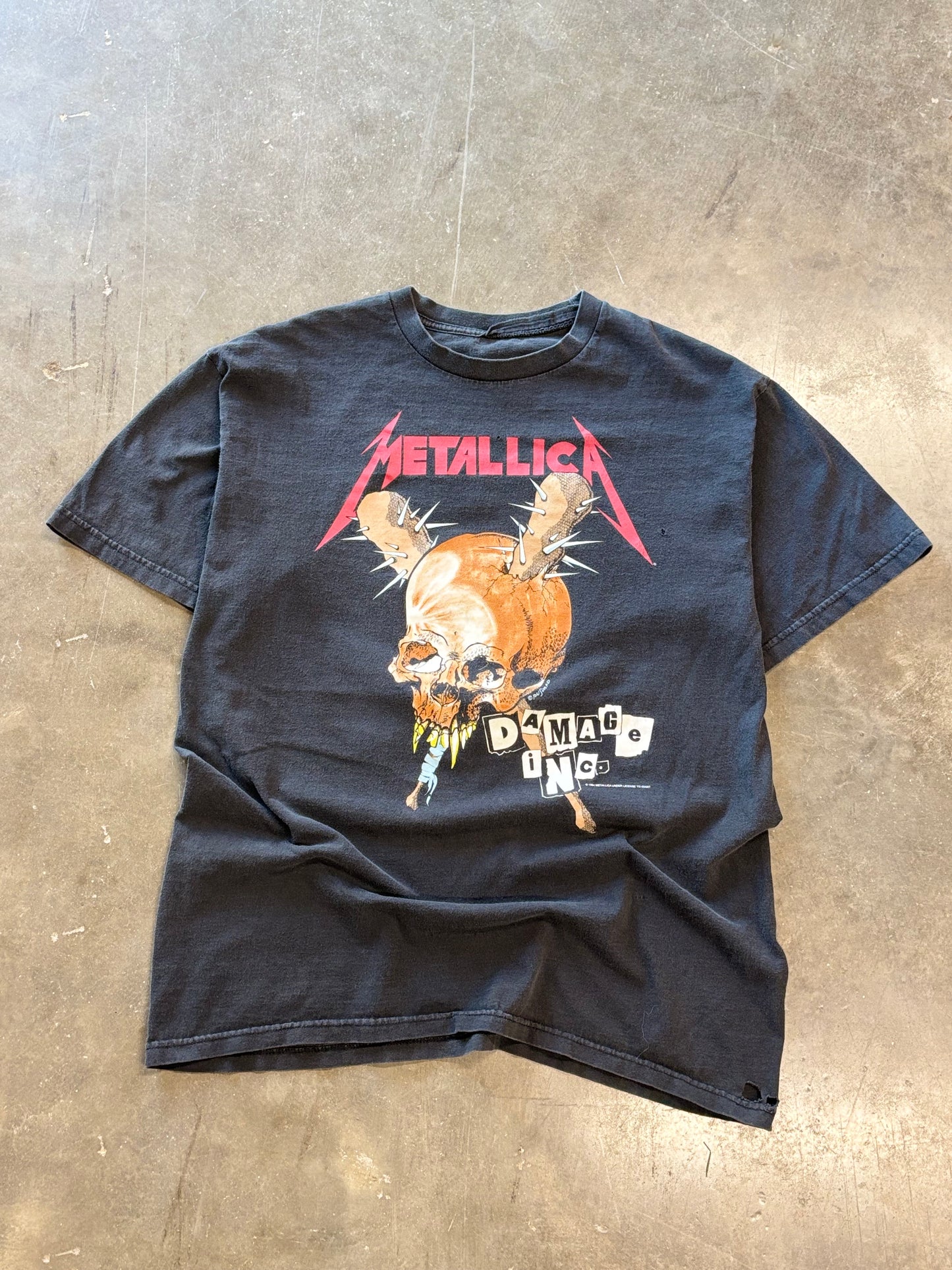 Vintage Metallica 1994 Damage Inc shirt size xl