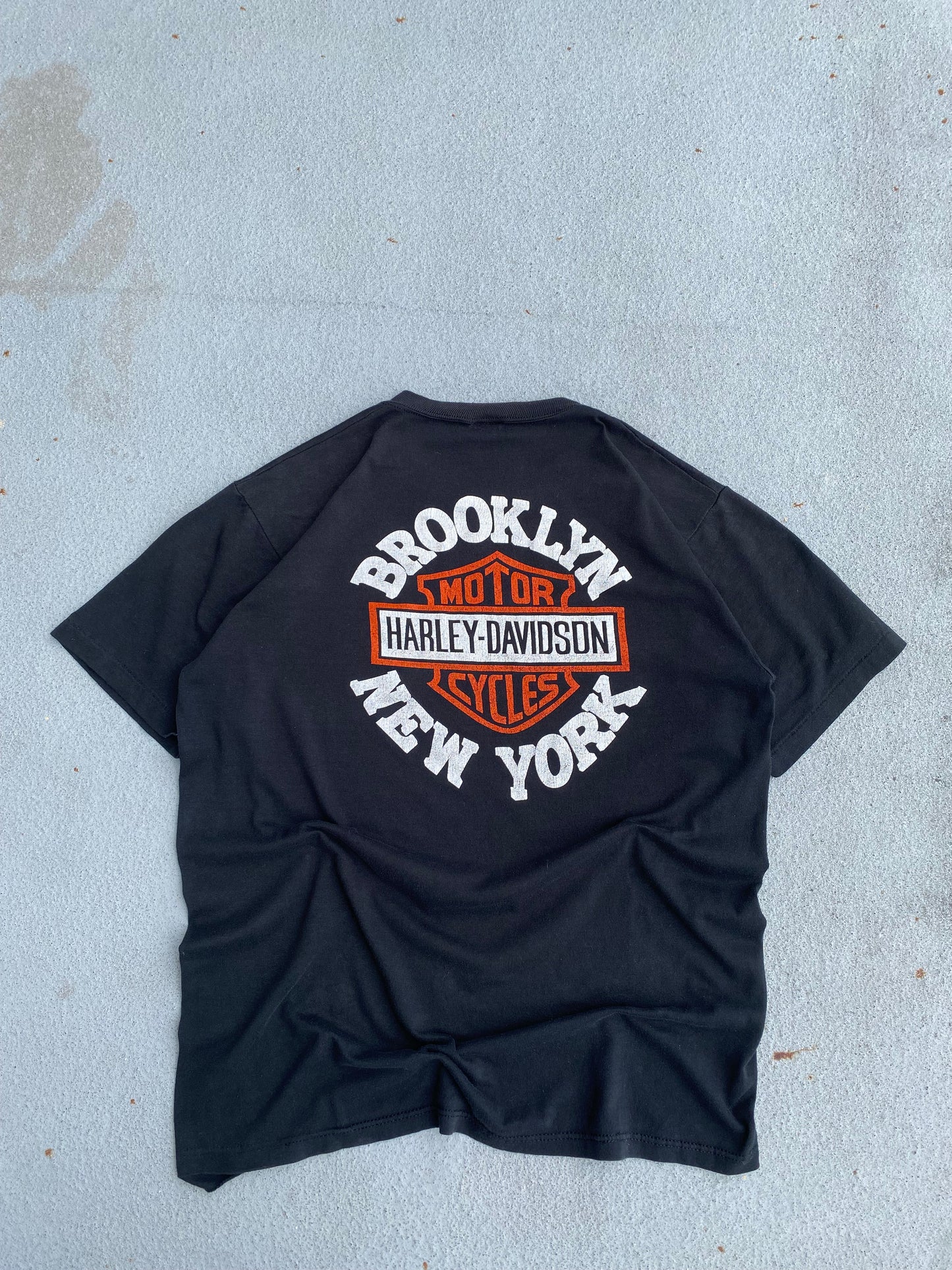 Vintage 80’s Harley Brooklyn Shirt Size Large