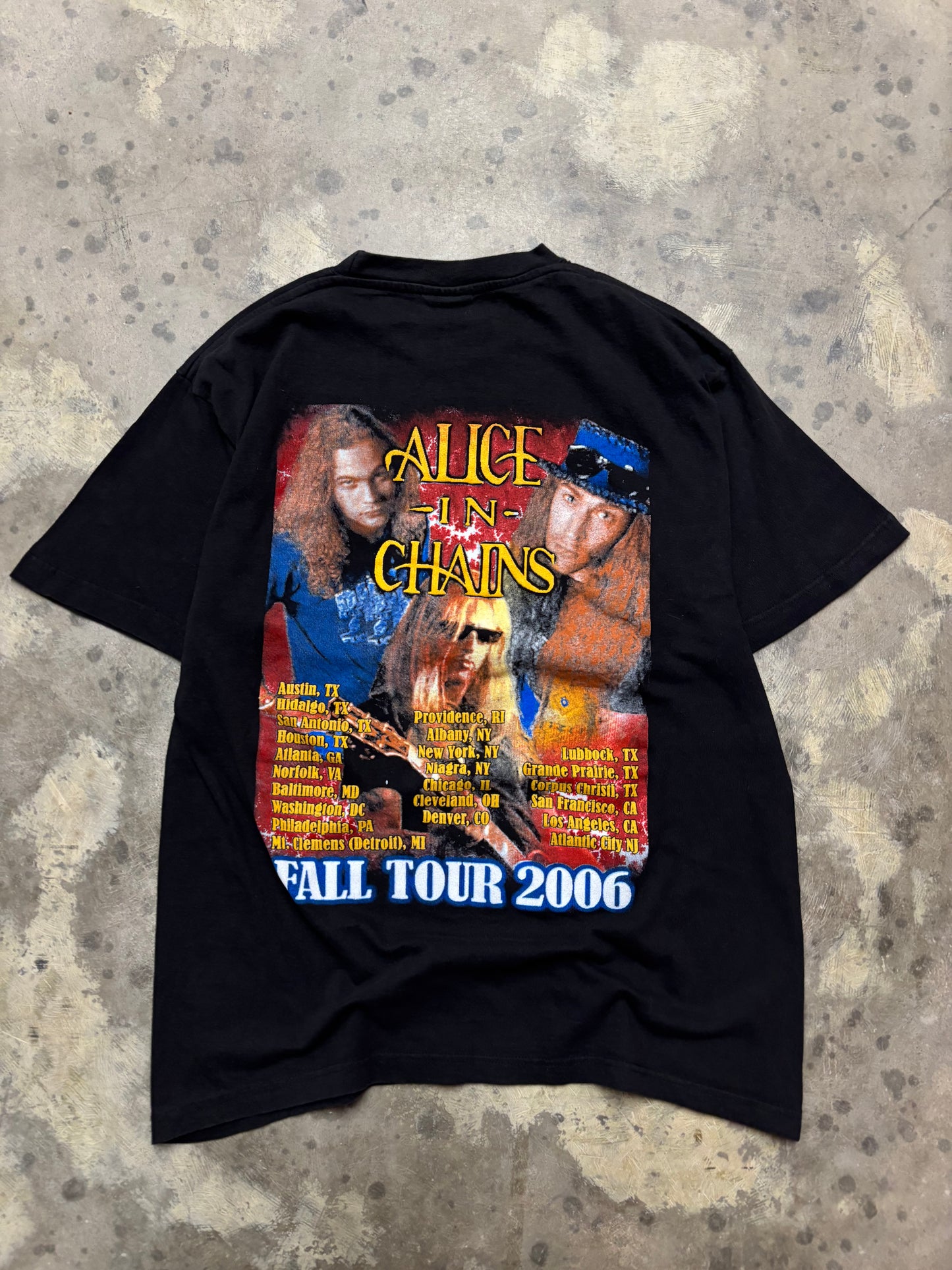Vintage Alice In Chains 2006 tour shirt size large