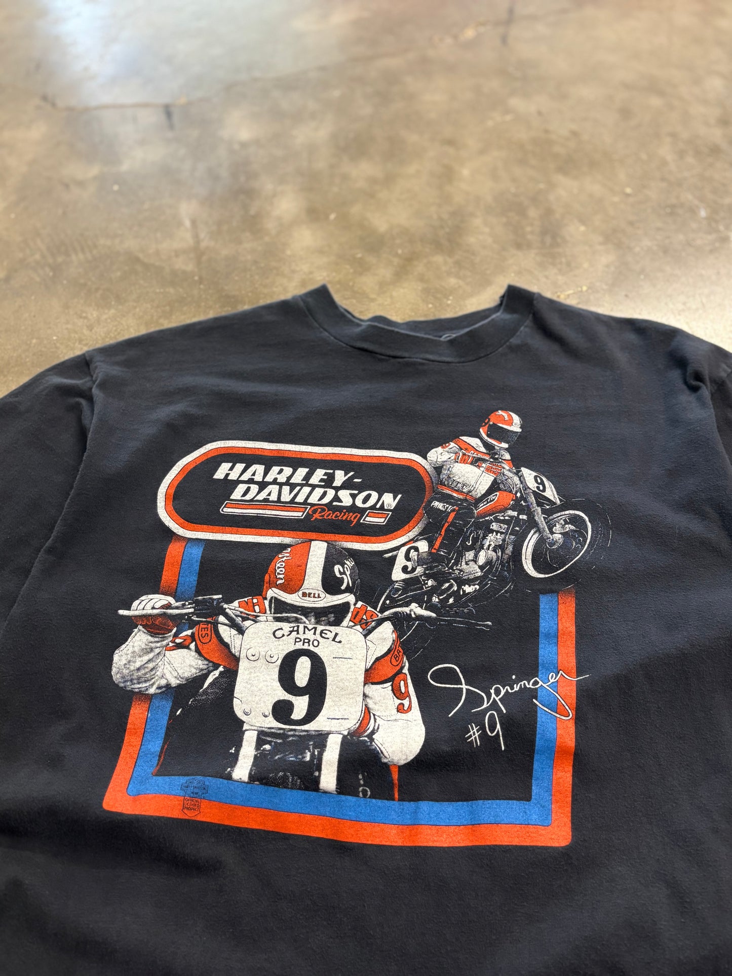 Vintage 80’s Harley Davidson Camel Series shirt size XL