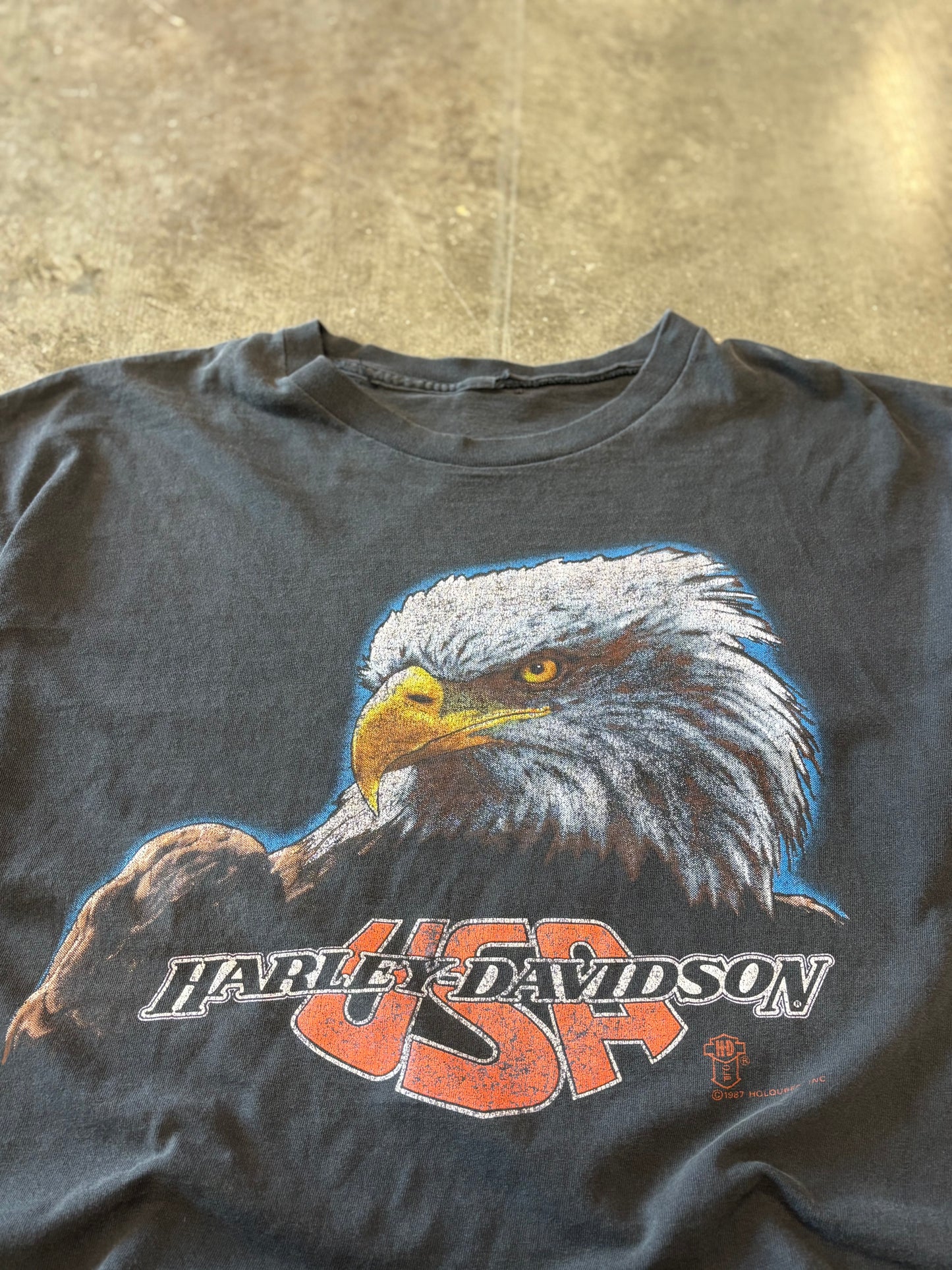 Vintage Harley Davidson 80’s Eagle shirt size xxl