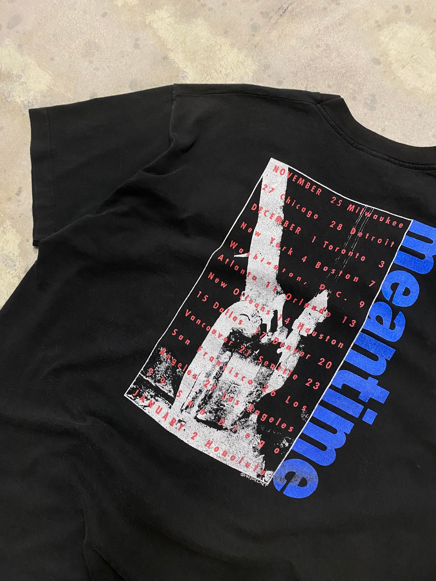Vintage Helmet Meantime shirt size extra large