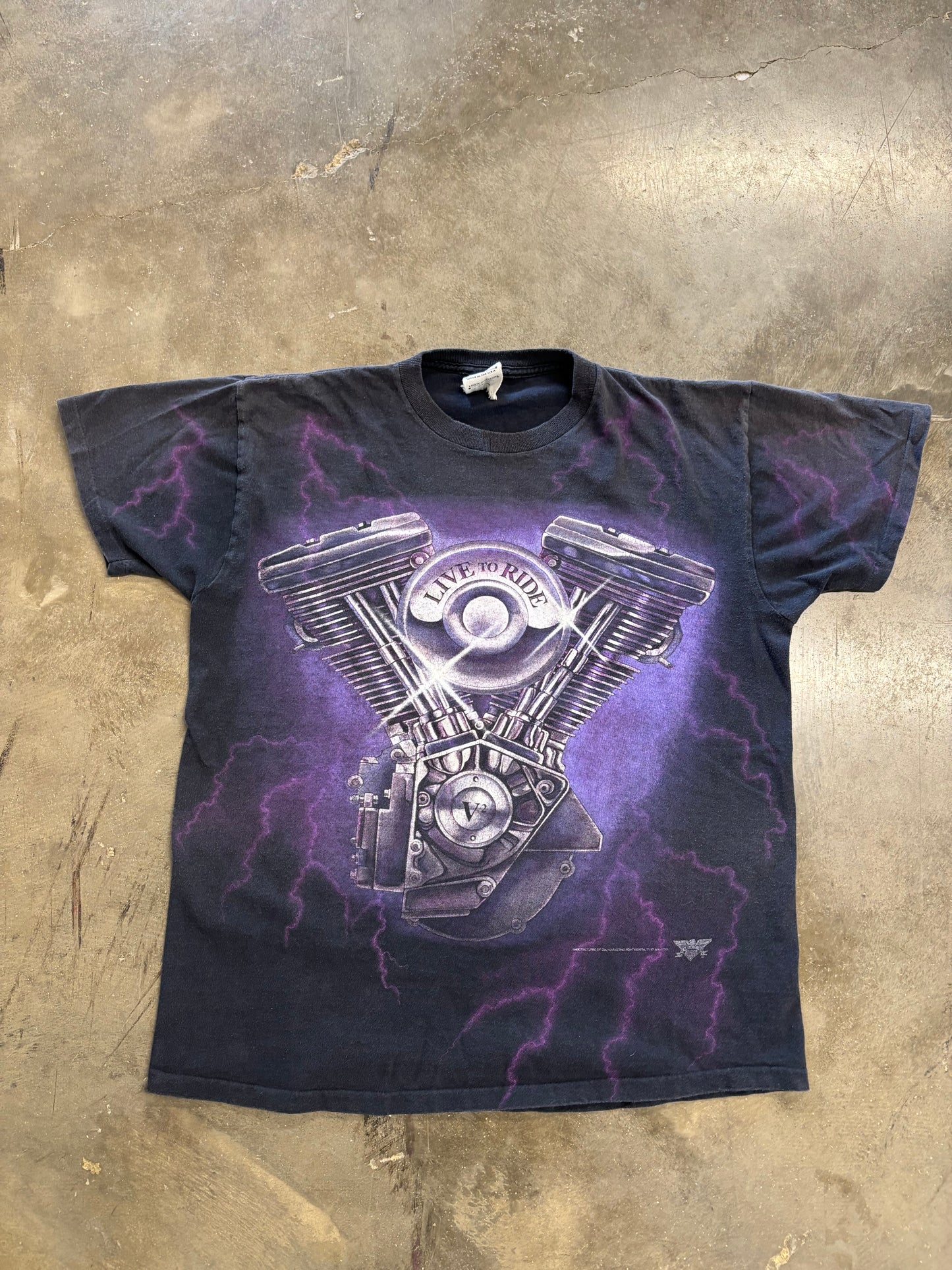 Vintage Sturgis AOP shirt size large