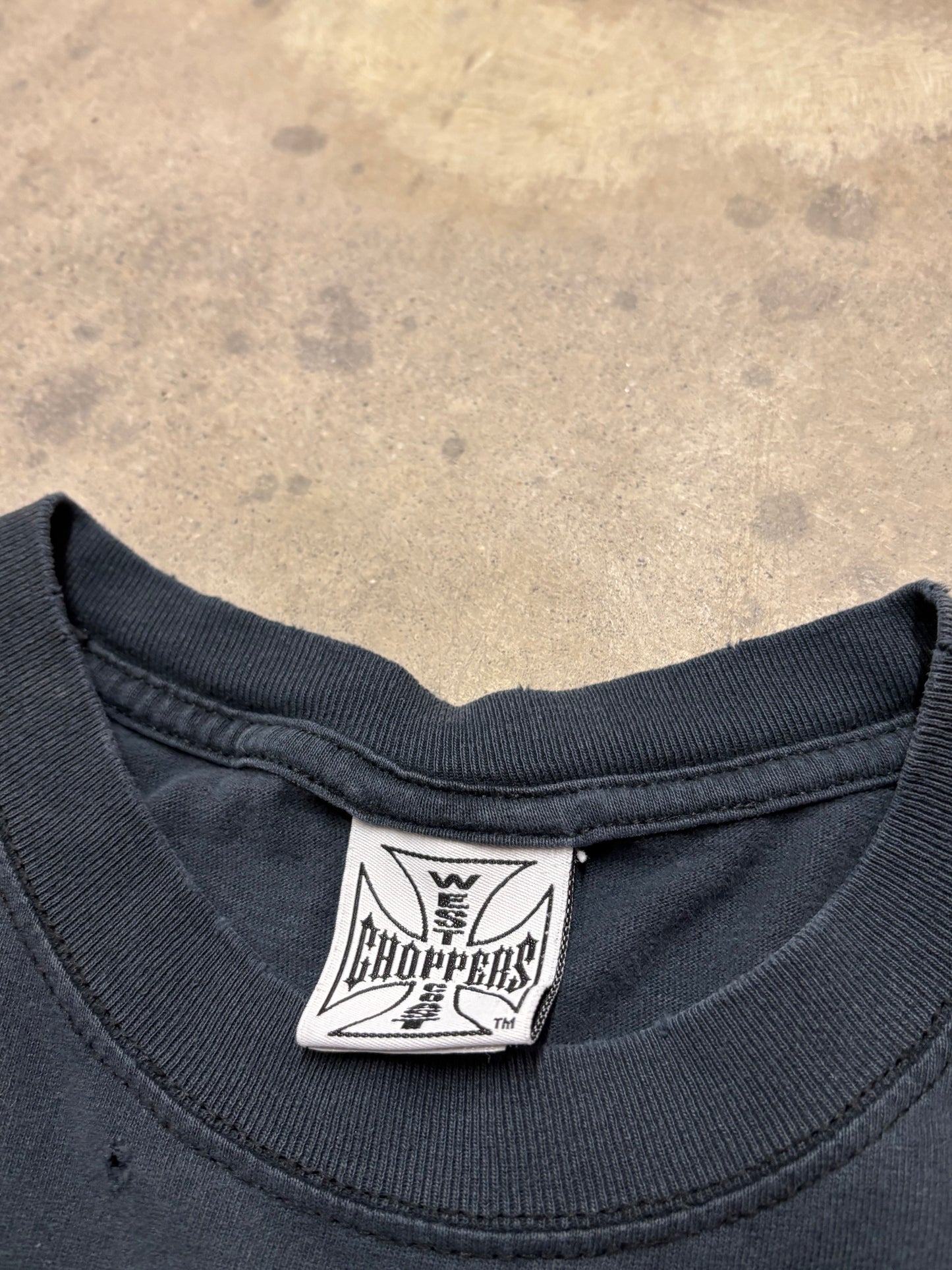 Vintage thrashed Clapped WCC shirt size extra large