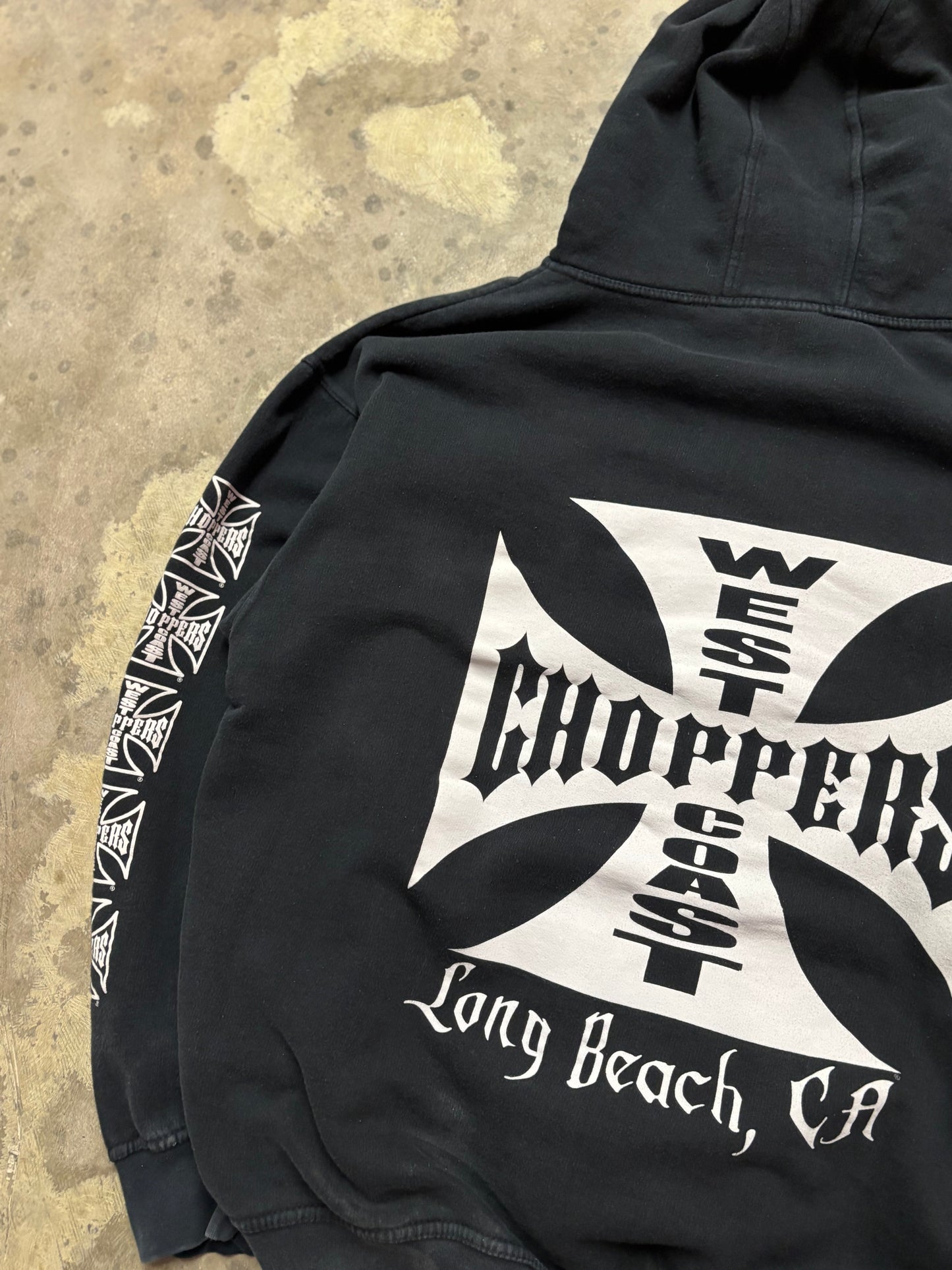 Vintage West Coast Choppers Hoodie size XXL