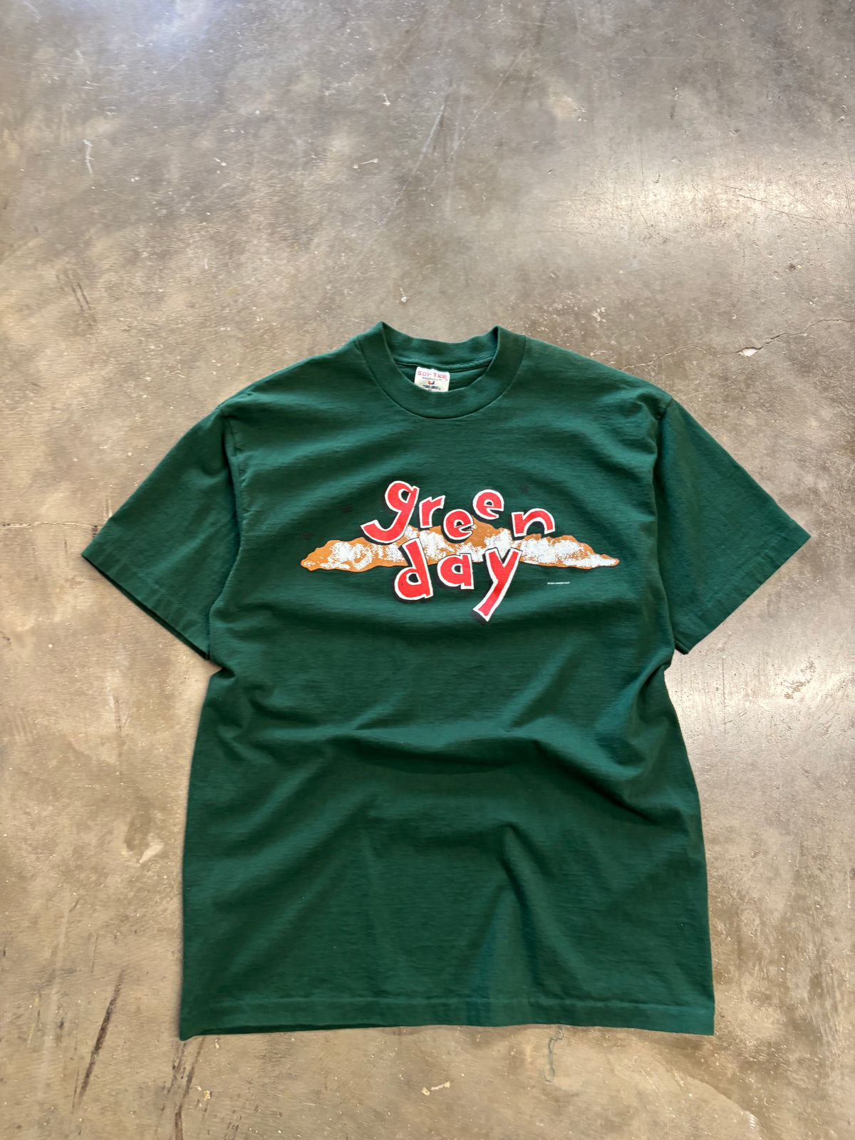 Vintage Green Day dookie shirt size extra large