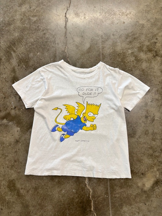 Vintage Bart Simpson Angel shirt size medium