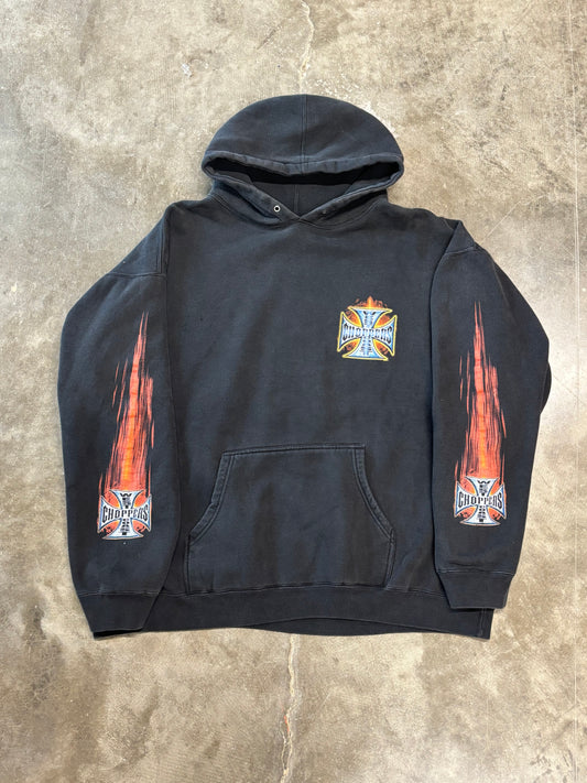 Vintage West Coast Choppers Hoodie size extra large