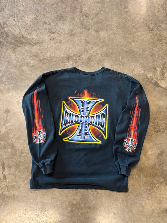 Vintage West coast choppers long sleeve size extra large