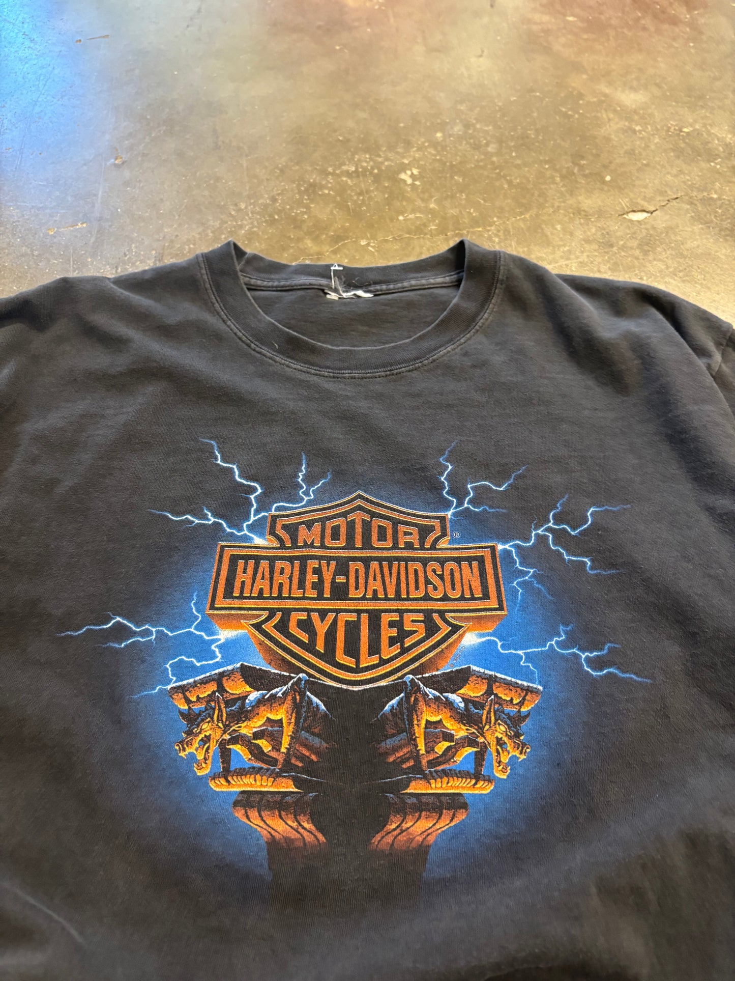 Vintage Harley Davidson Gargoyle shirt size large