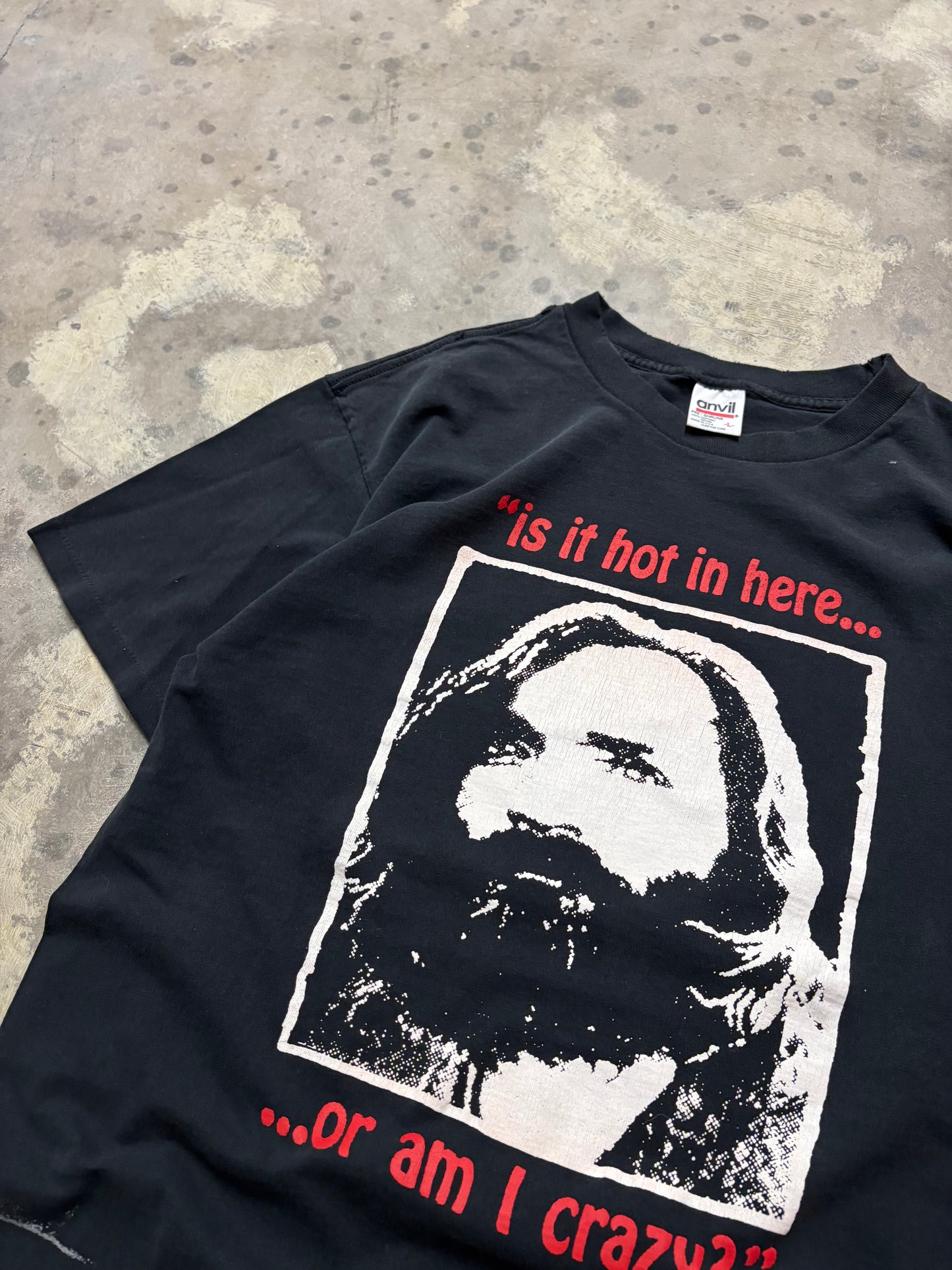 Vintage Charles Manson shirt size large