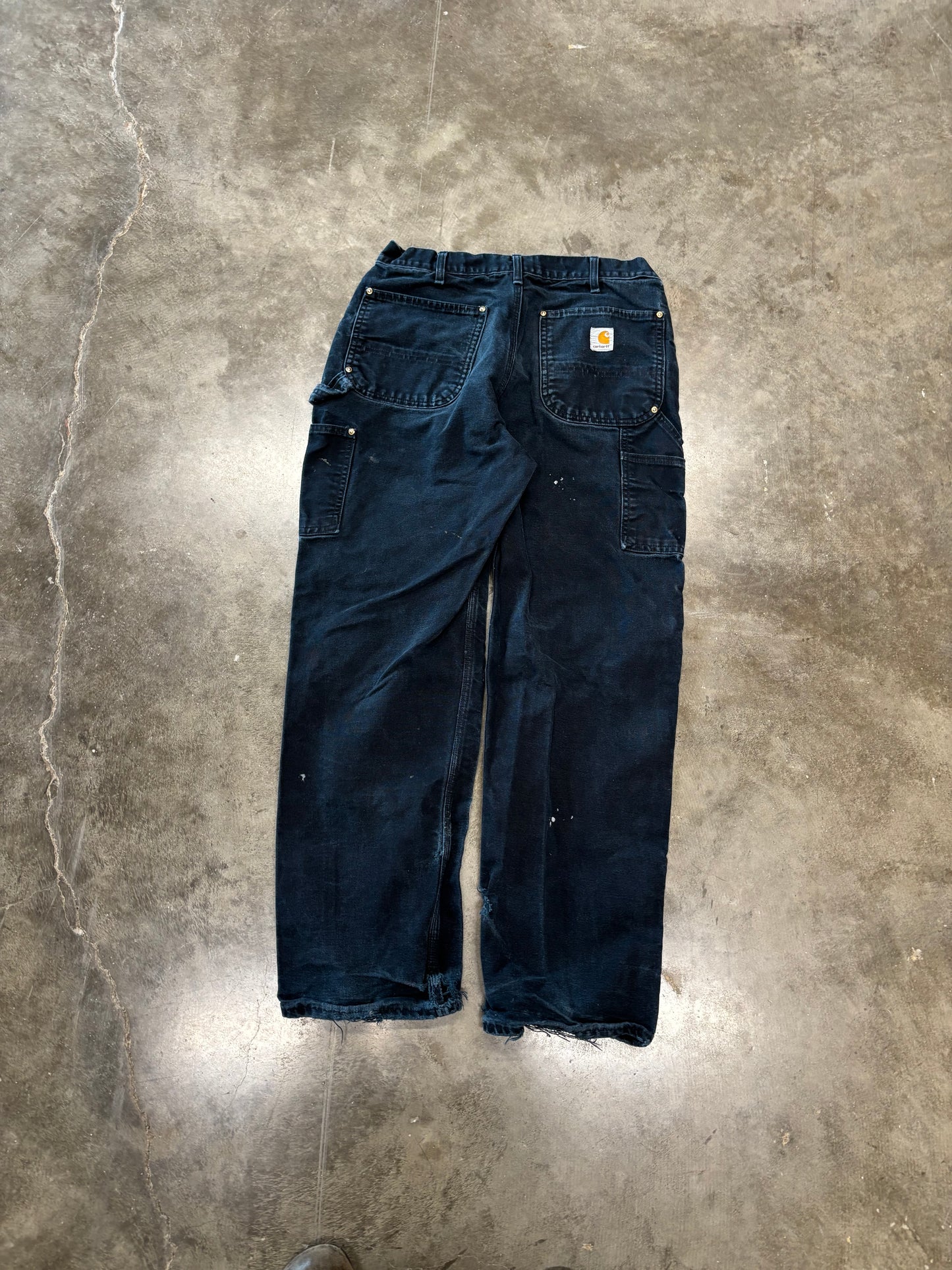 Black carhartt double knees