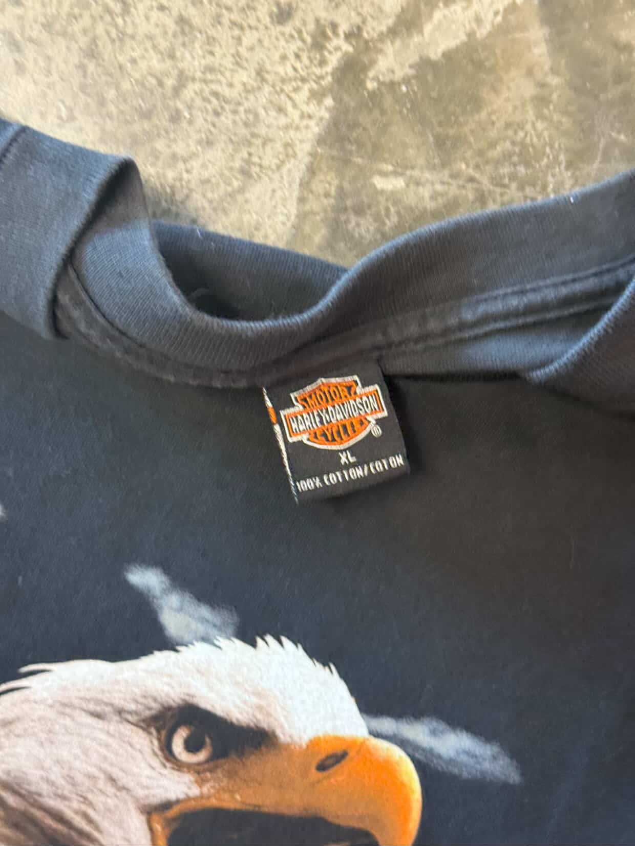 Vintage Harley eagle shirt size xl
