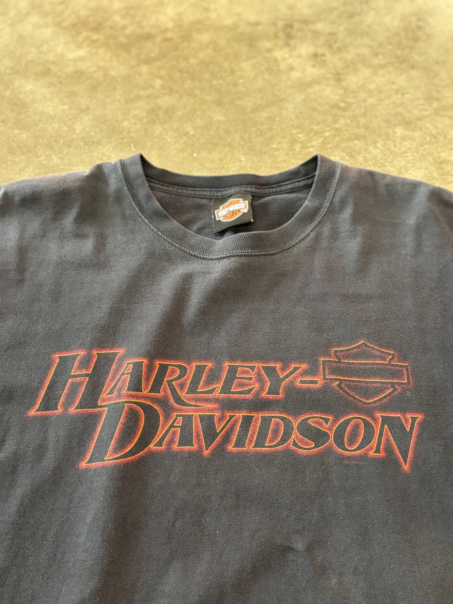 Vintage Harley Davidson Inferno long sleeve size extra large