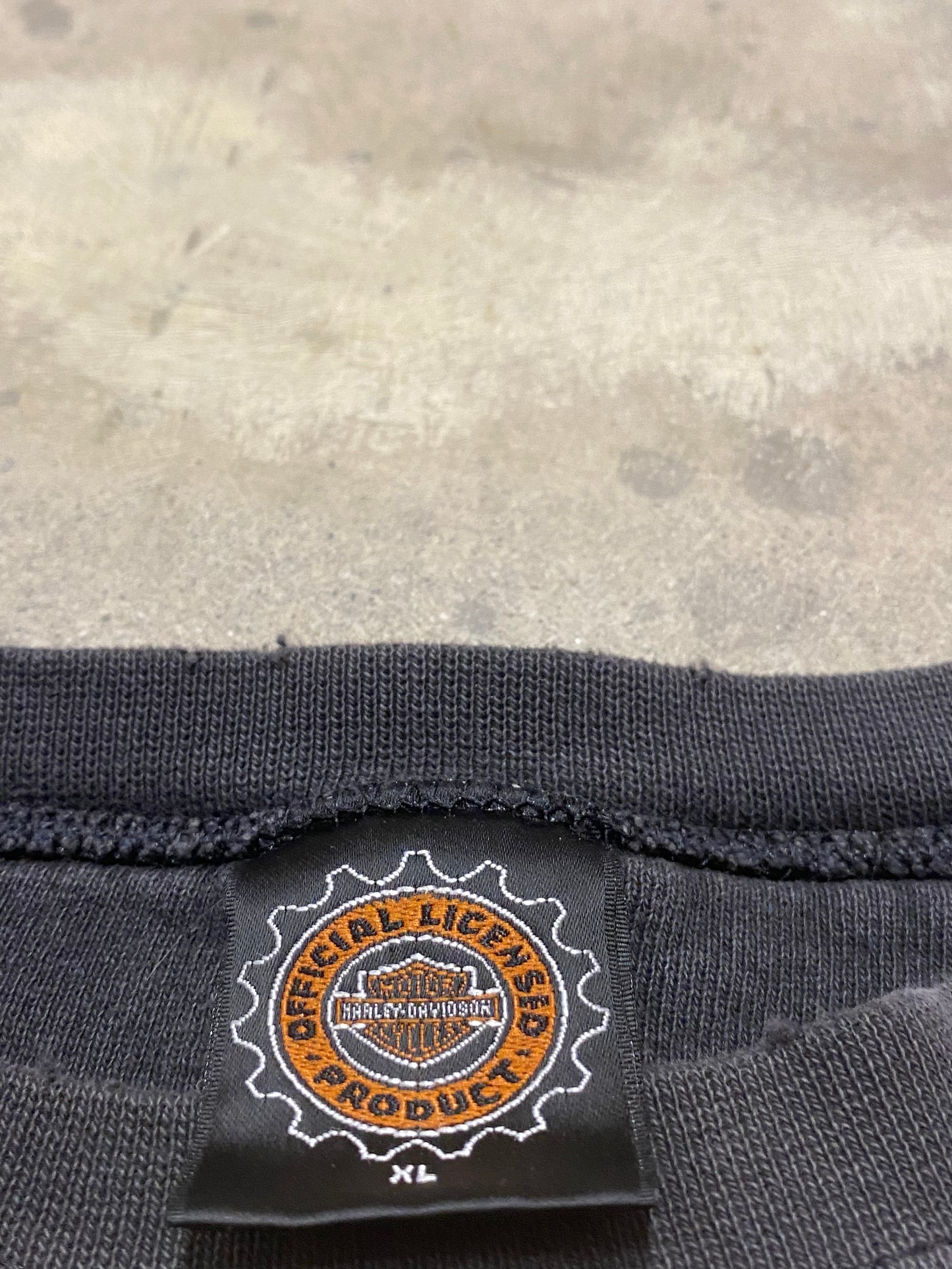 Vintage Harley Davidson Chrome Eagle Sweatshirt size Extra large