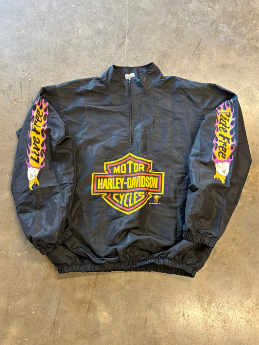 Vintage 90’s Harley Davidson windbreaker size xl
