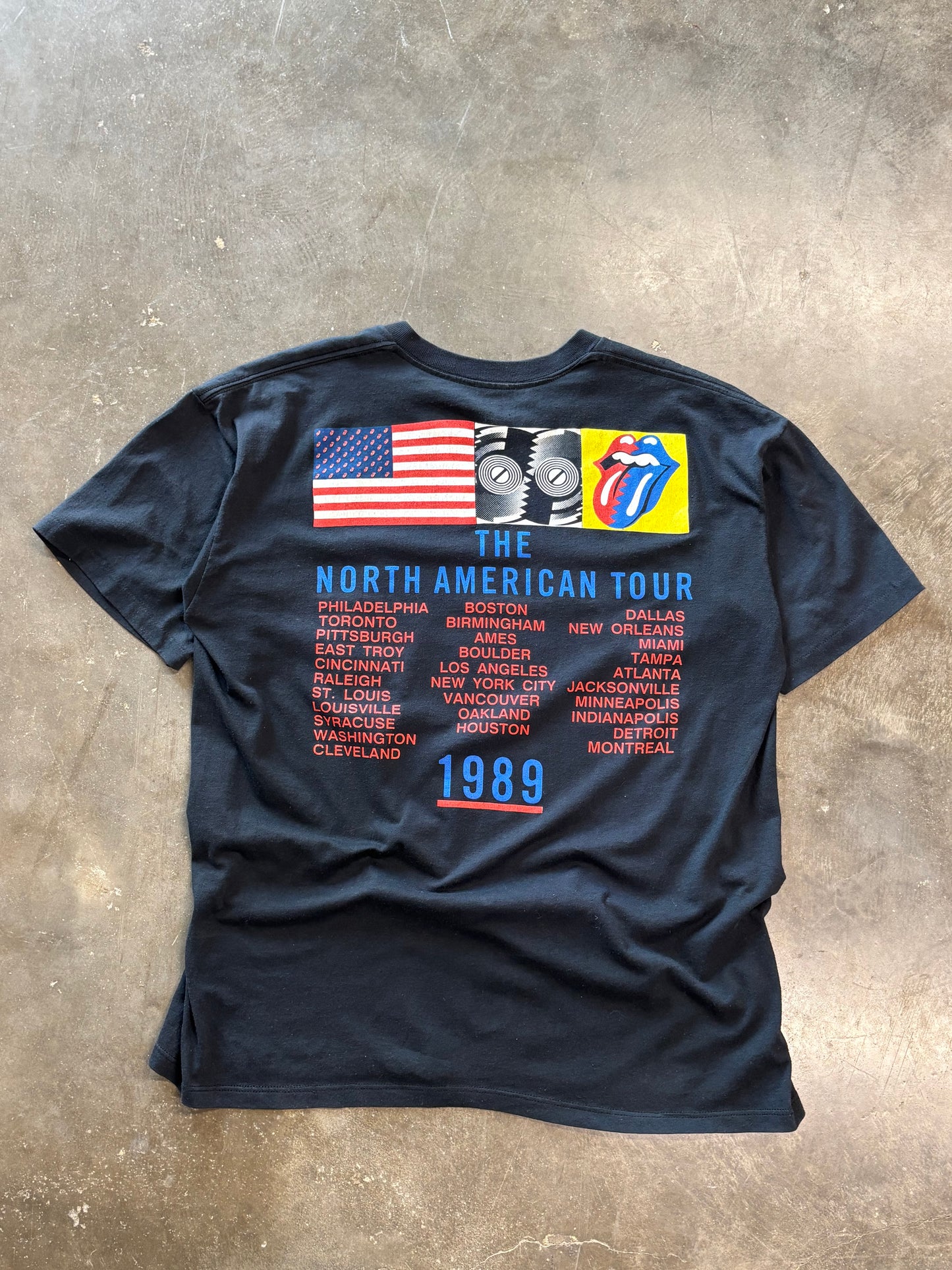 Vintage Rolling Stones 1989 Shirt size XL