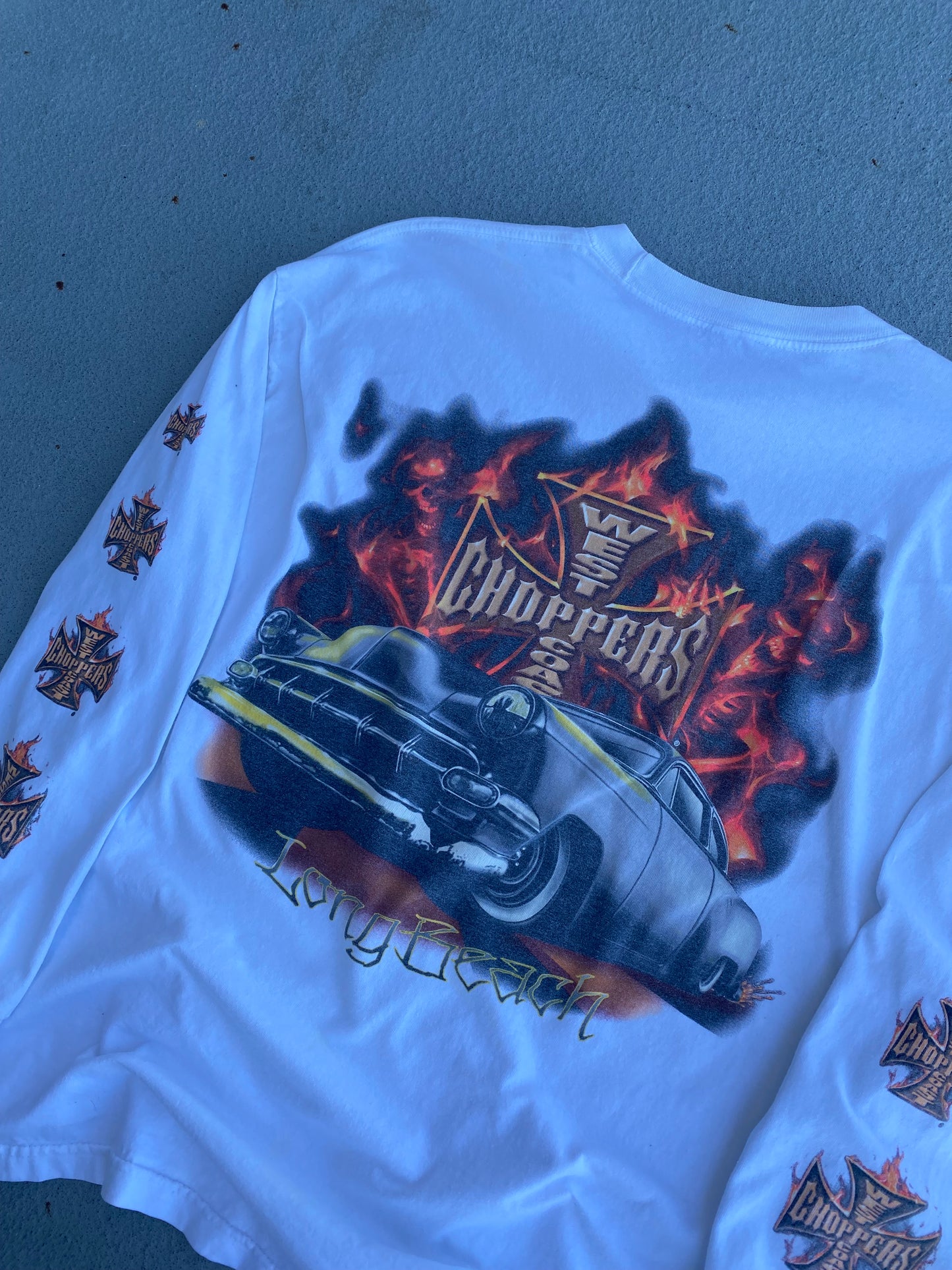 Vintage West Coast Choppers Lowrider long sleeve shirt size XXL