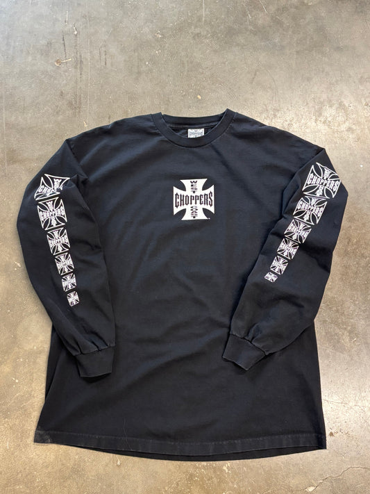 Vintage WCC iron cross long sleeve size xxl