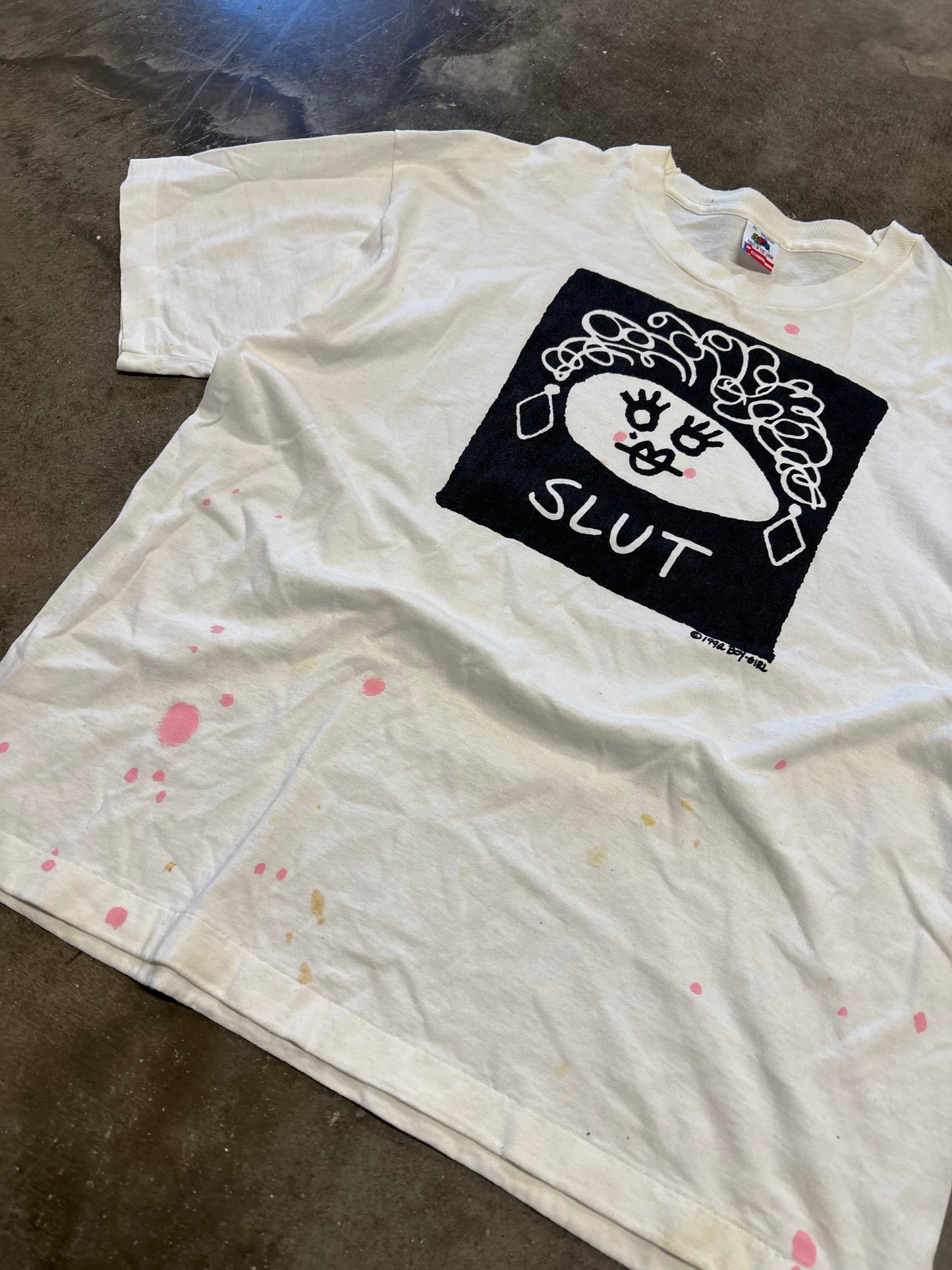Vintage Slut shirt size XL