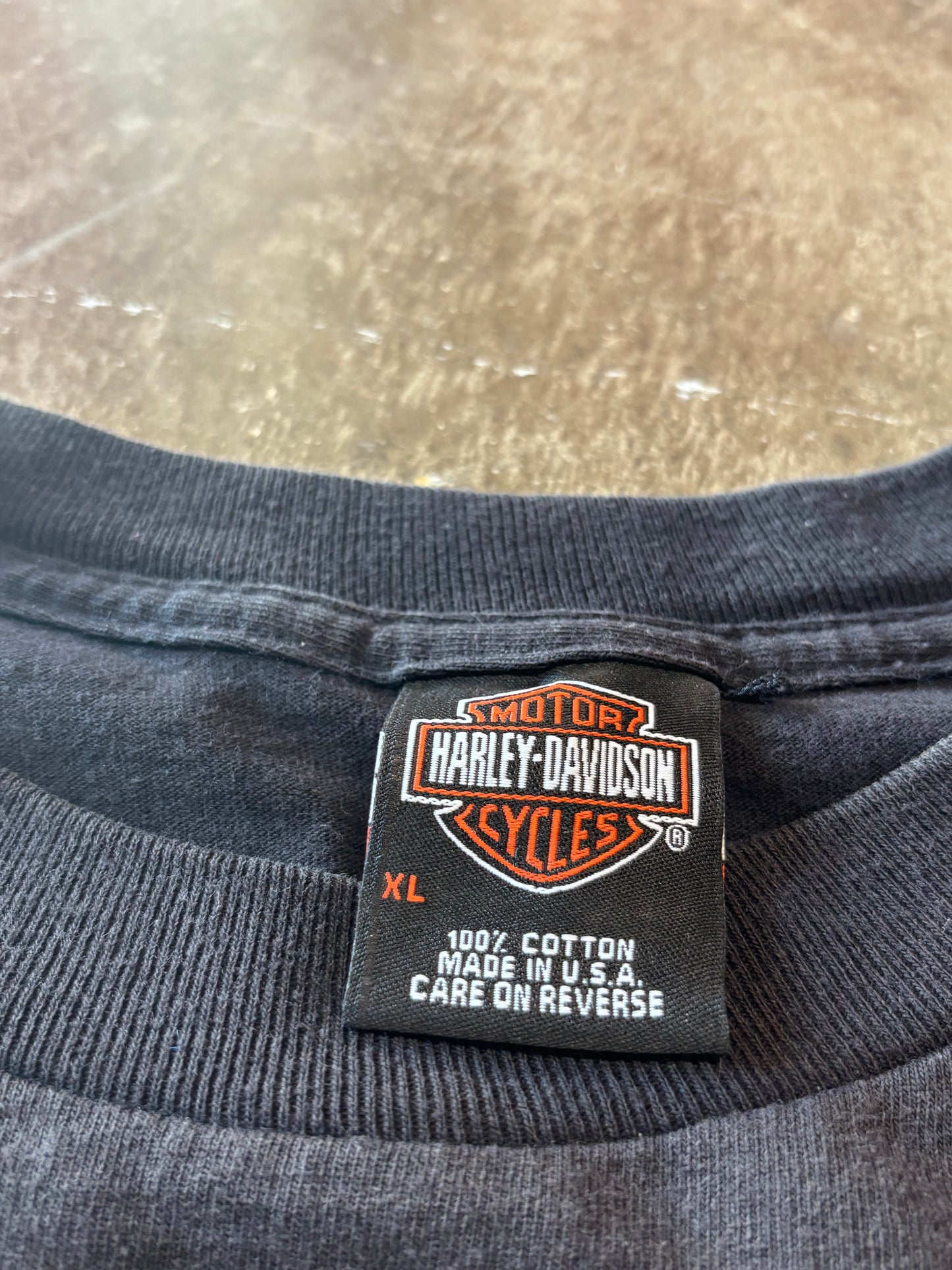 Vintage Harley Davidson Lightning long sleeve size xl