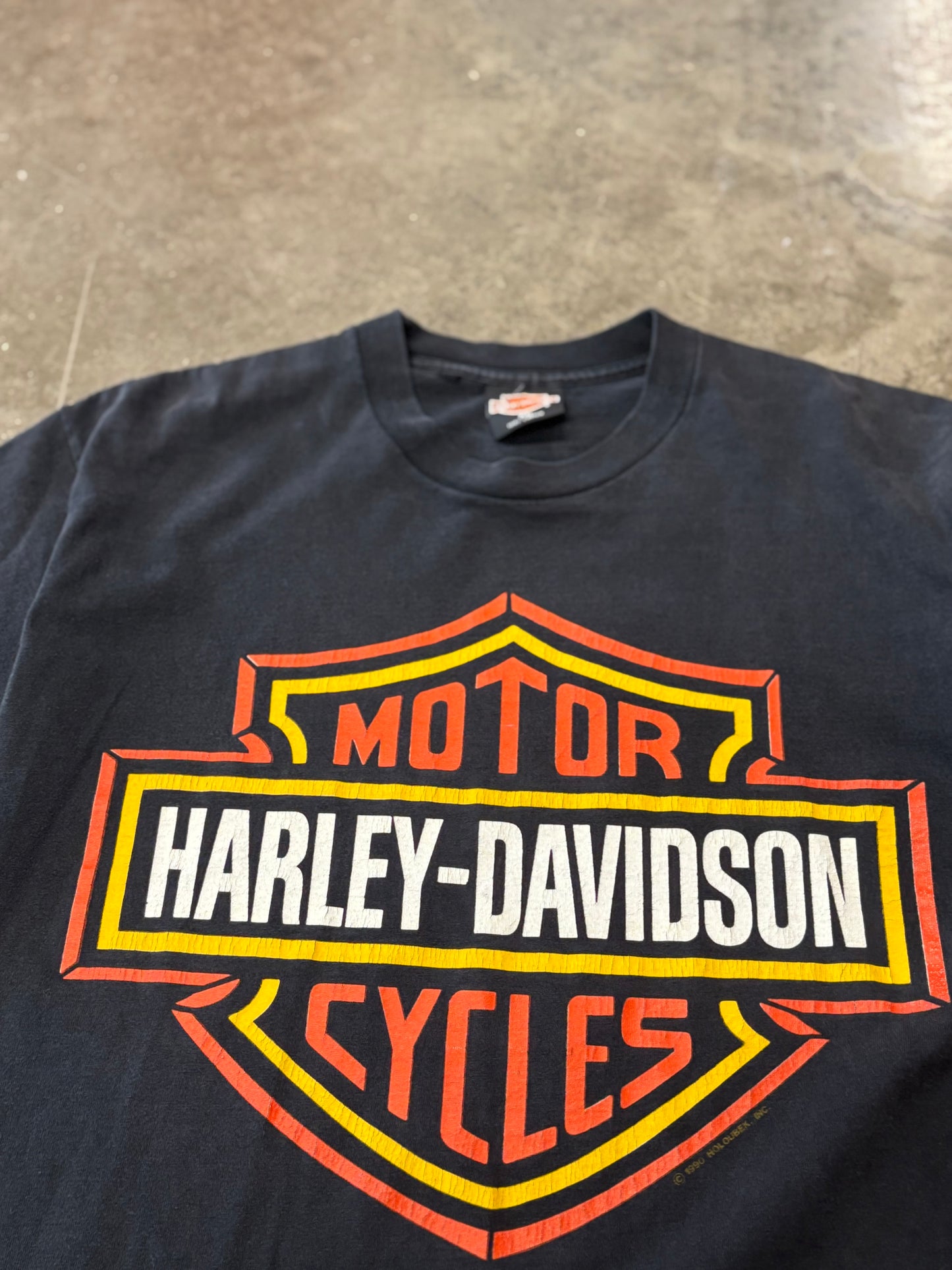 Vintage Harley Davidson special shield size xl