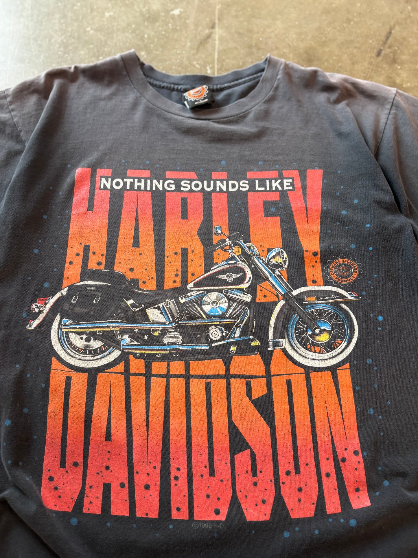 Vintage Nothing sounds like a Harley shirt size large