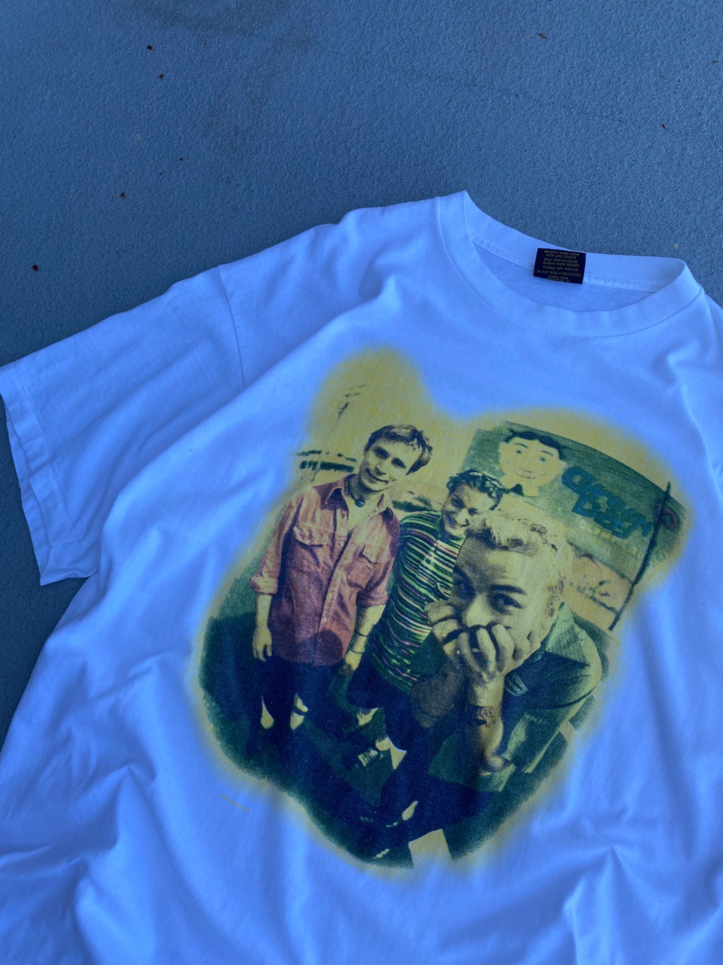 Vintage Green Day shirt fits 2xL