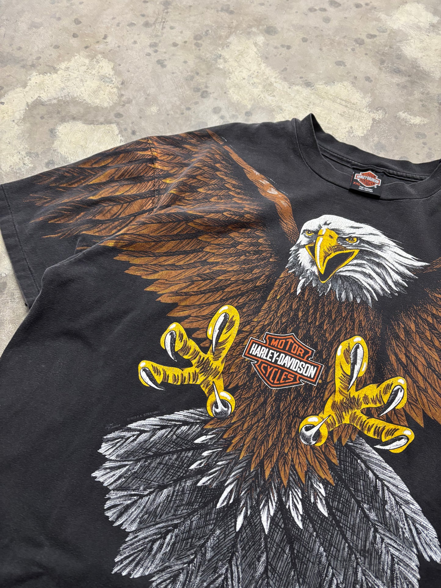 Vintage Harley Davidson Soaring Eagle shirt size XXL
