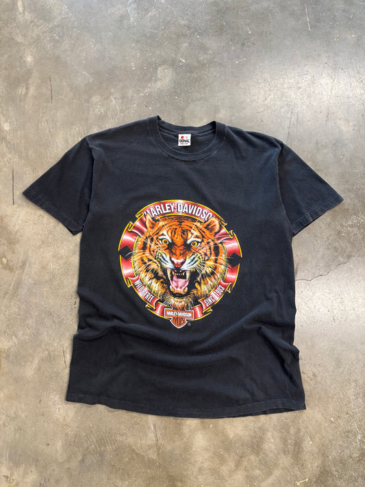 Vintage 80’s Harley Davidson Tiger shirt size XL