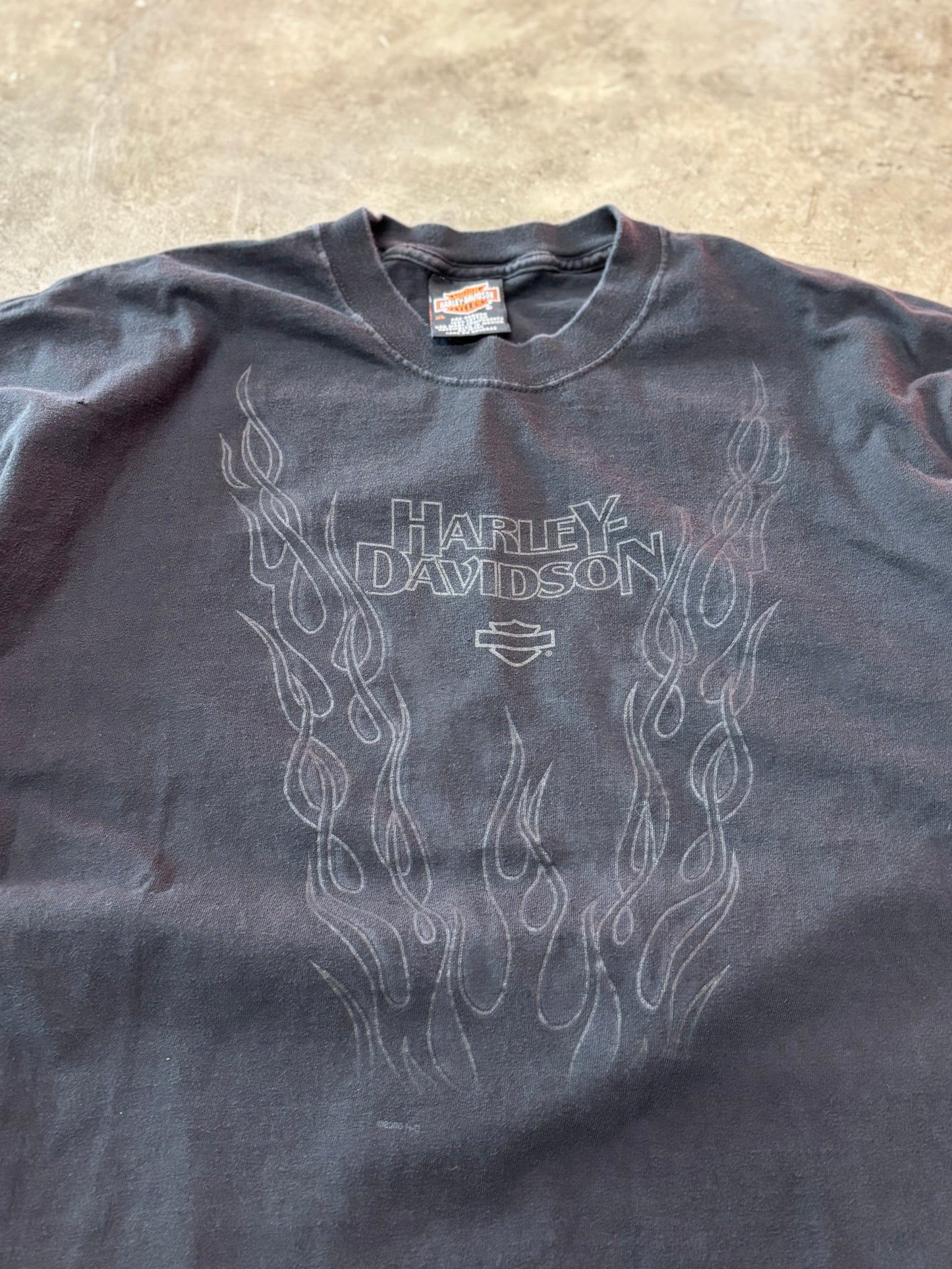 Vintage Harley Davidson rising flame shirt size xl