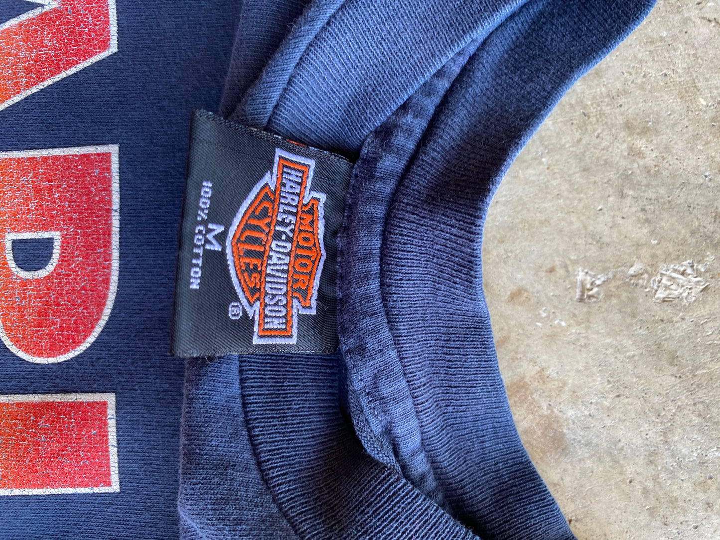 Vintage Harley Davidson Rainbow long sleeve shirt size medium