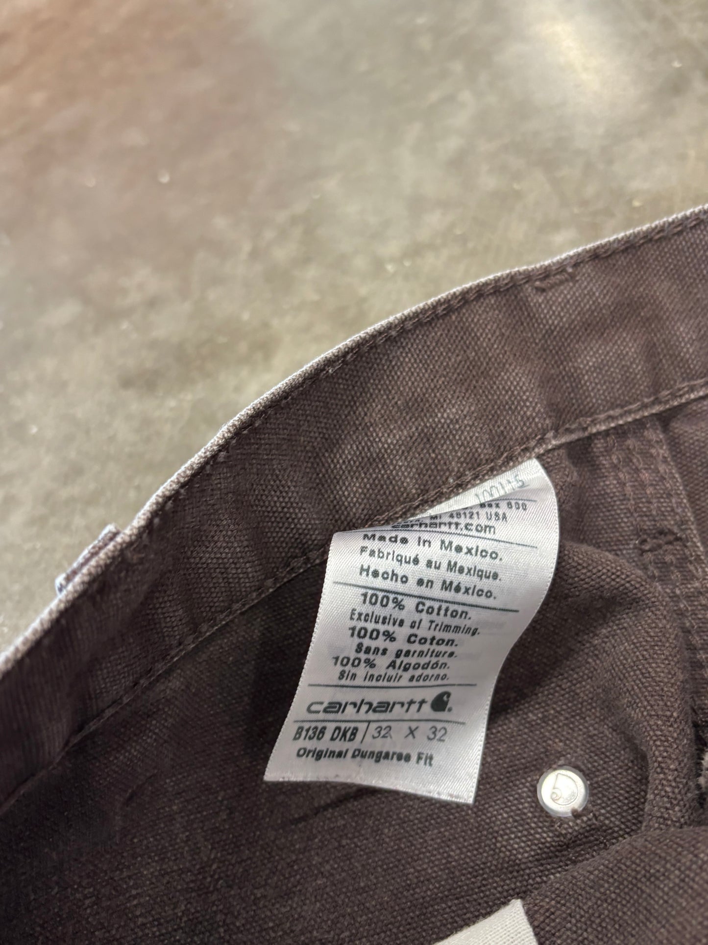 Brown Carhartt Double knees
