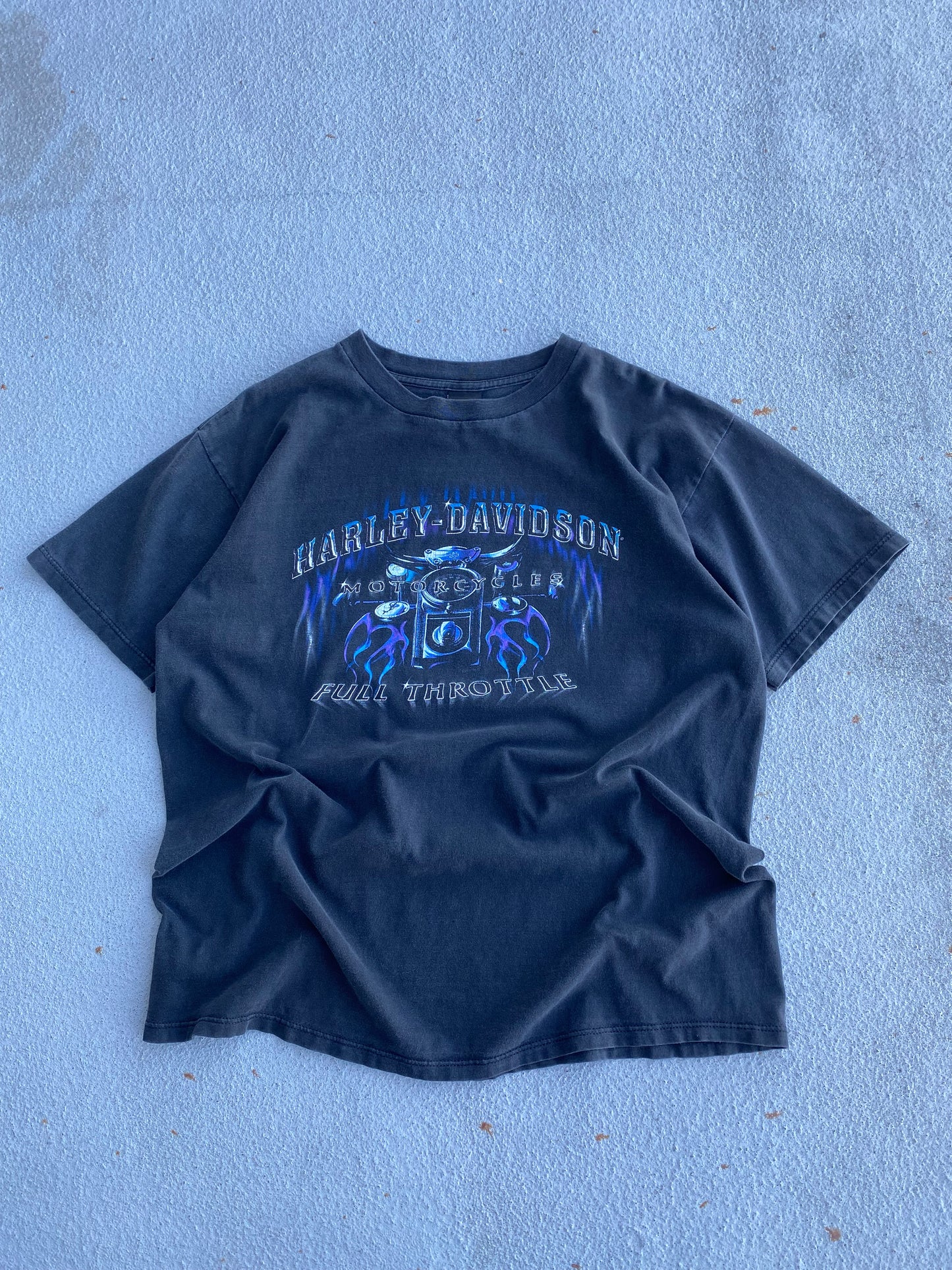 Vintage Harley Davison Full throttle shirt size extra large