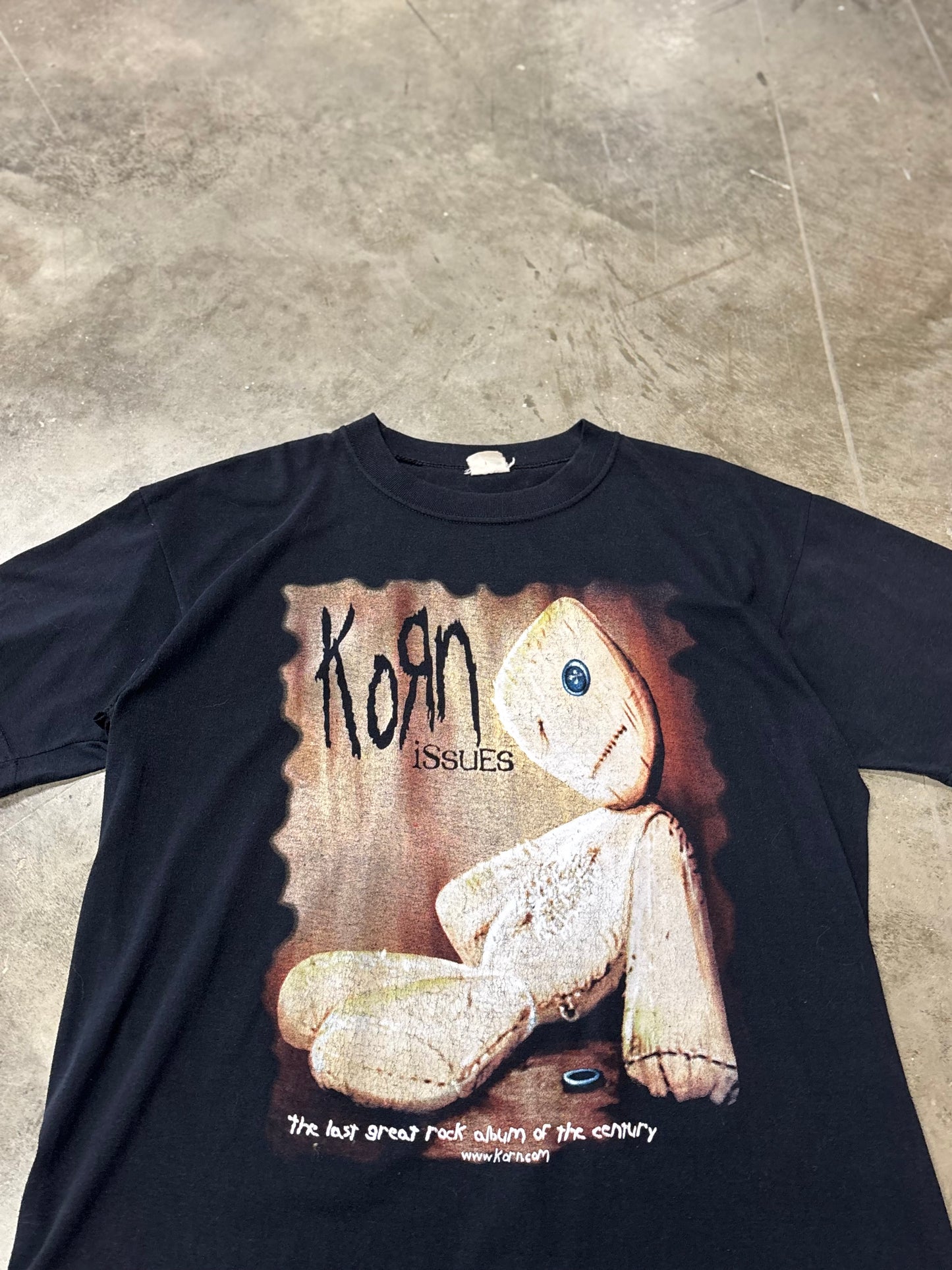 Vintage Korn Issues shirt size XL