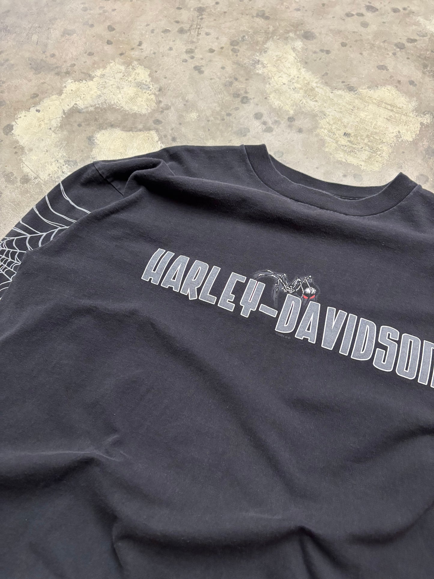 Vintage Harley Davidson spiderweb shirt size xl