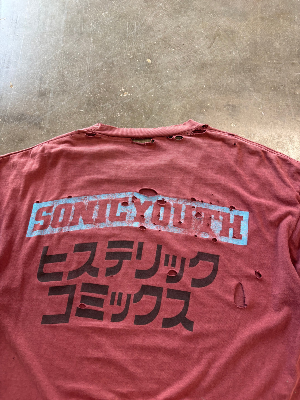 Vintage Sonic youth hysteric glamour shirt size extra large