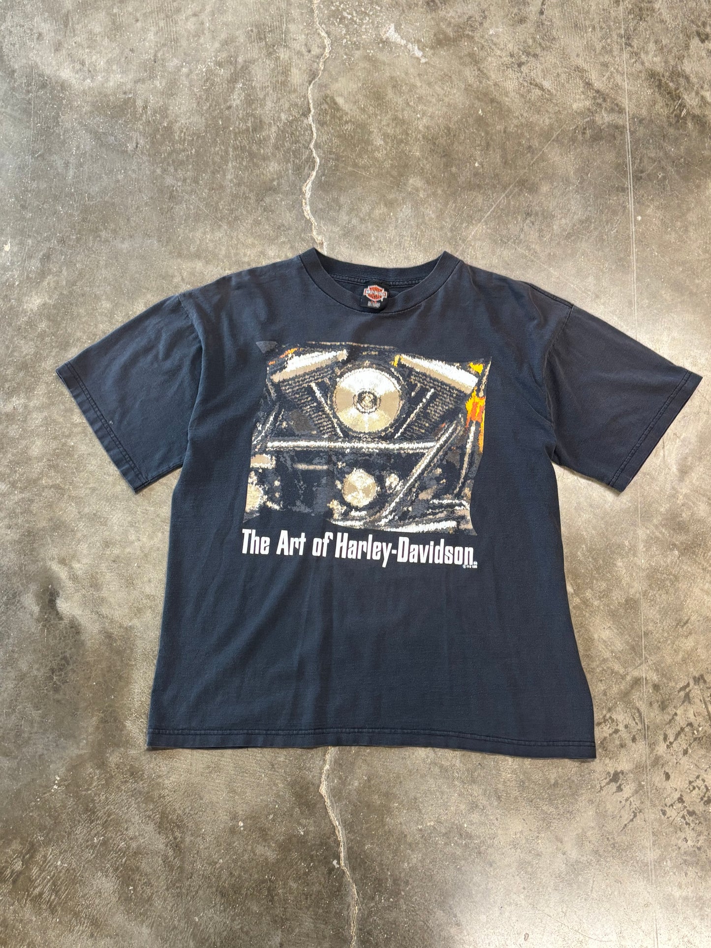 Vintage Harley Davidson The Art of Harley shirt size large